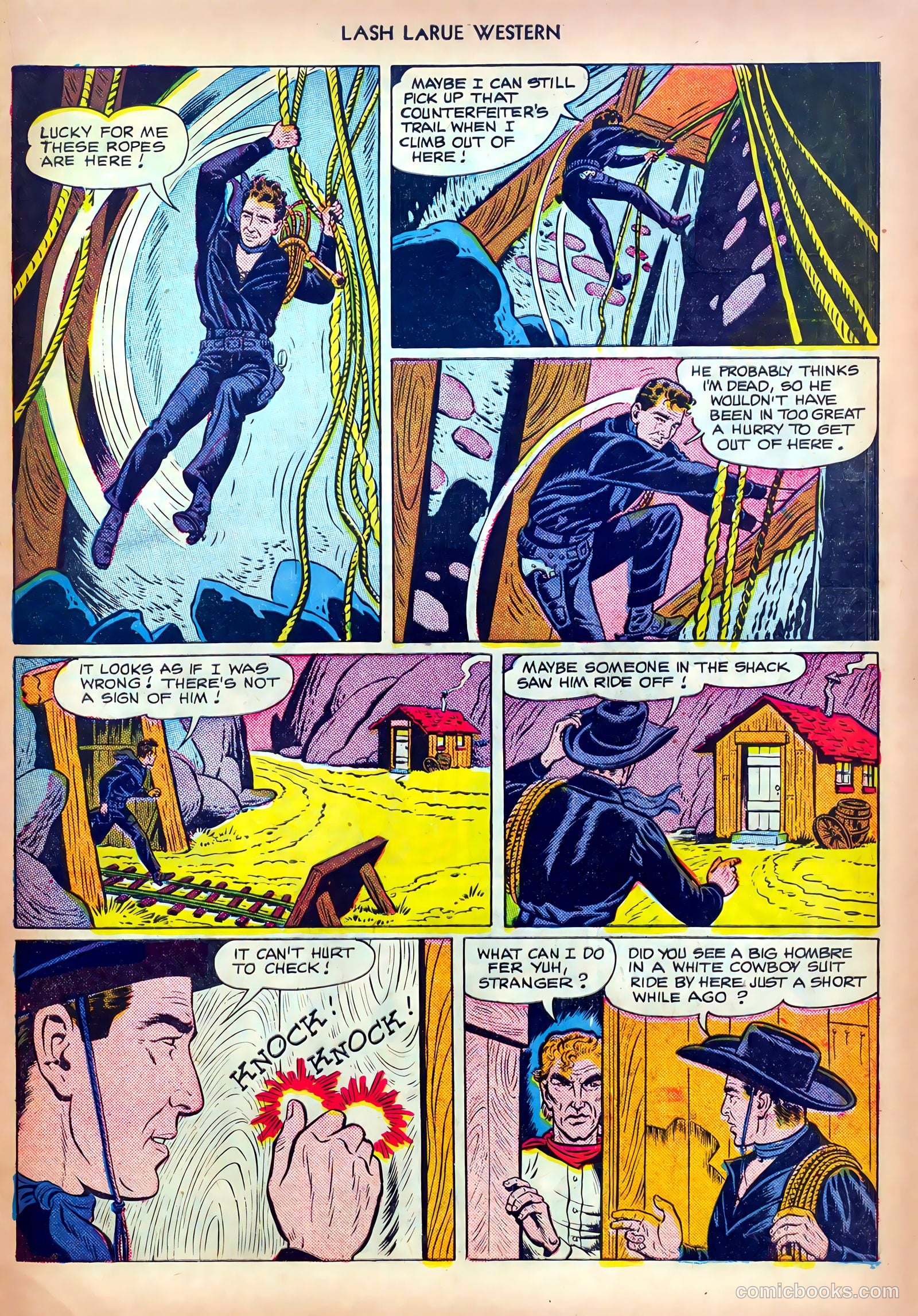 Lash LaRue Western #13 — page 19 of 36