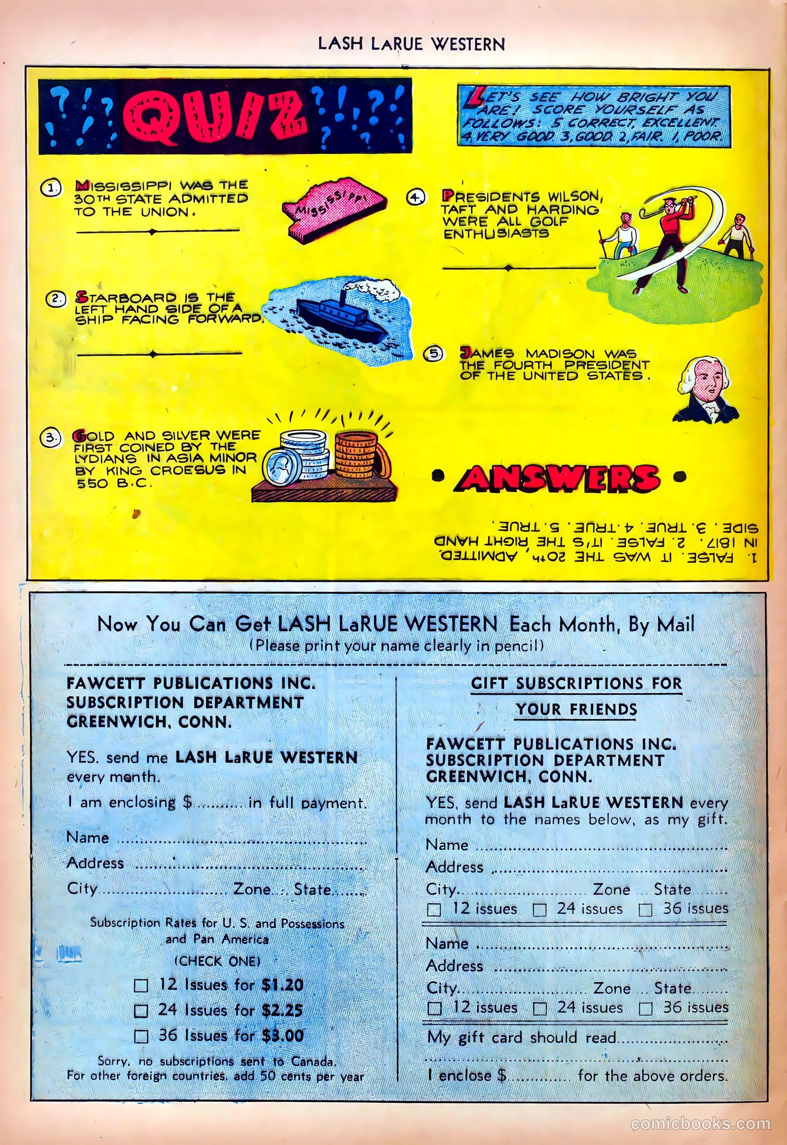 Lash LaRue Western #13 — page 24 of 36