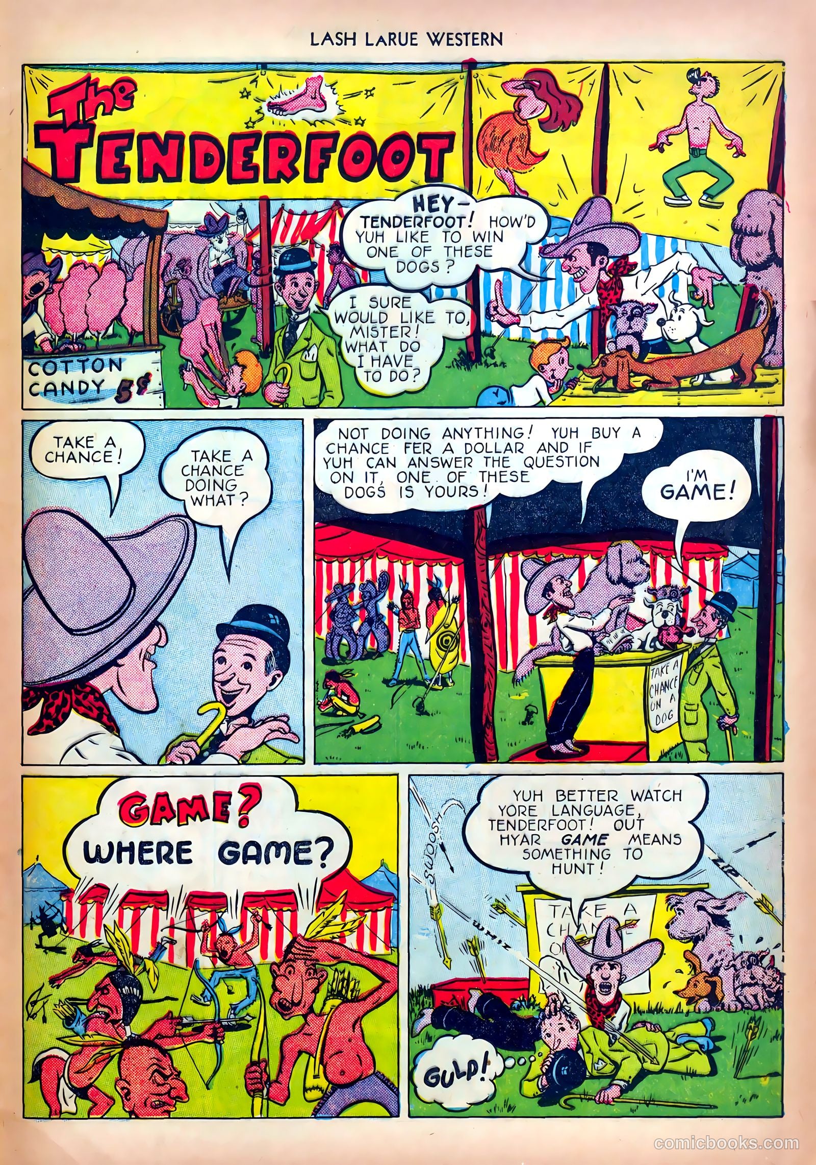 Lash LaRue Western #13 — page 25 of 36