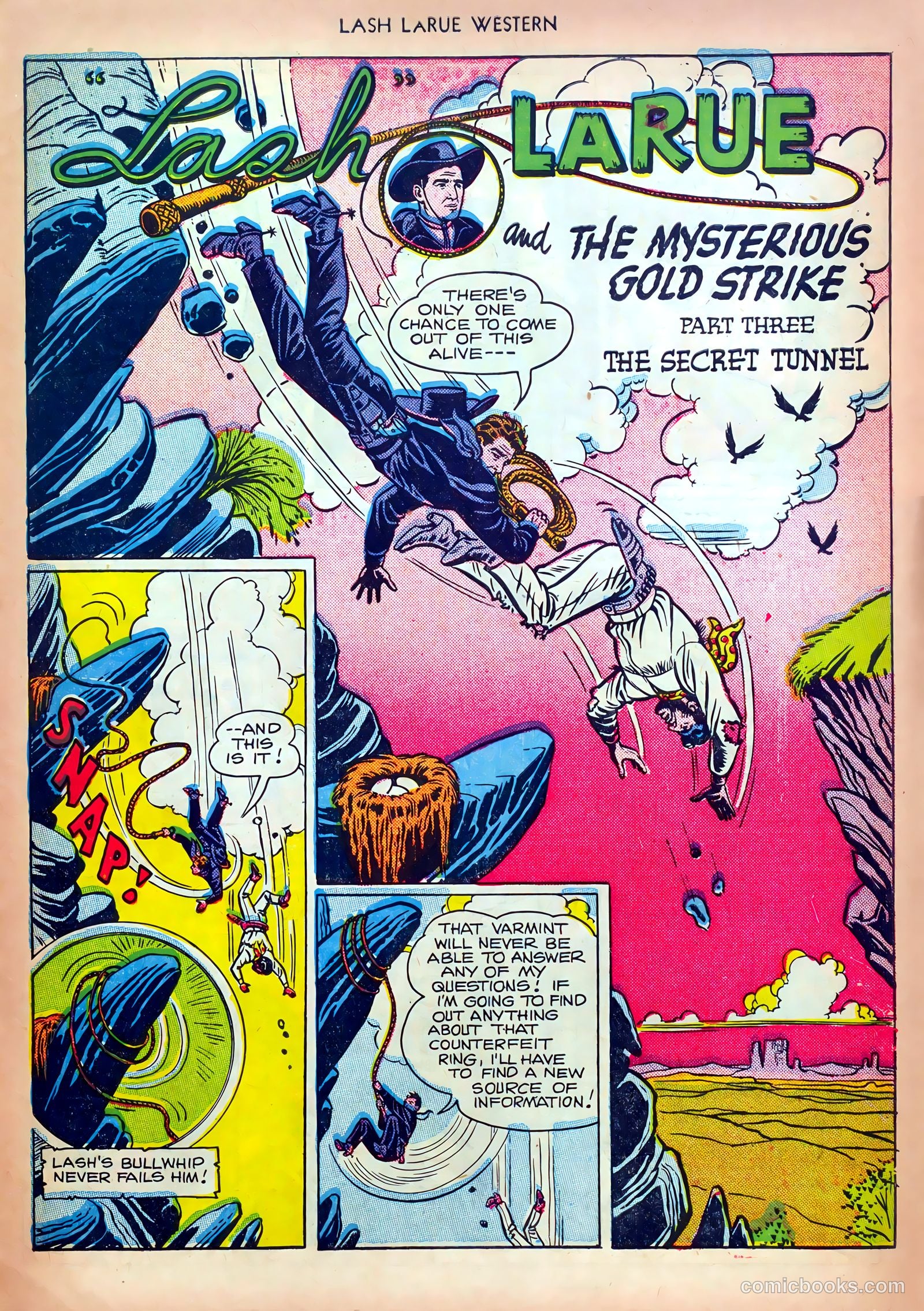 Lash LaRue Western #13 — page 27 of 36