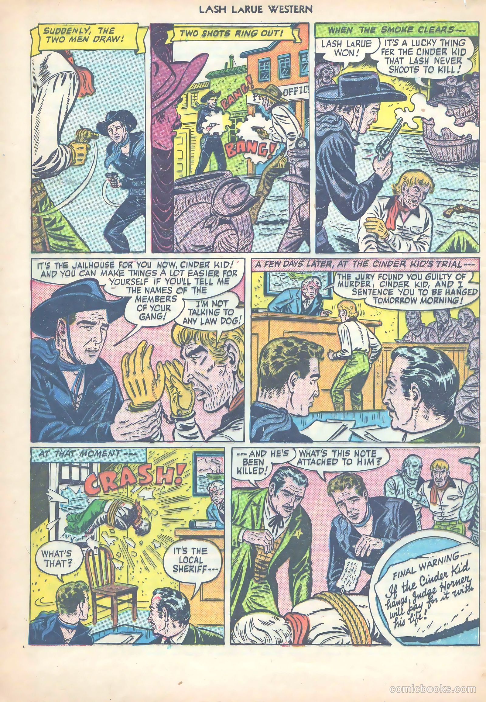 Lash LaRue Western #14 — page 5 of 53