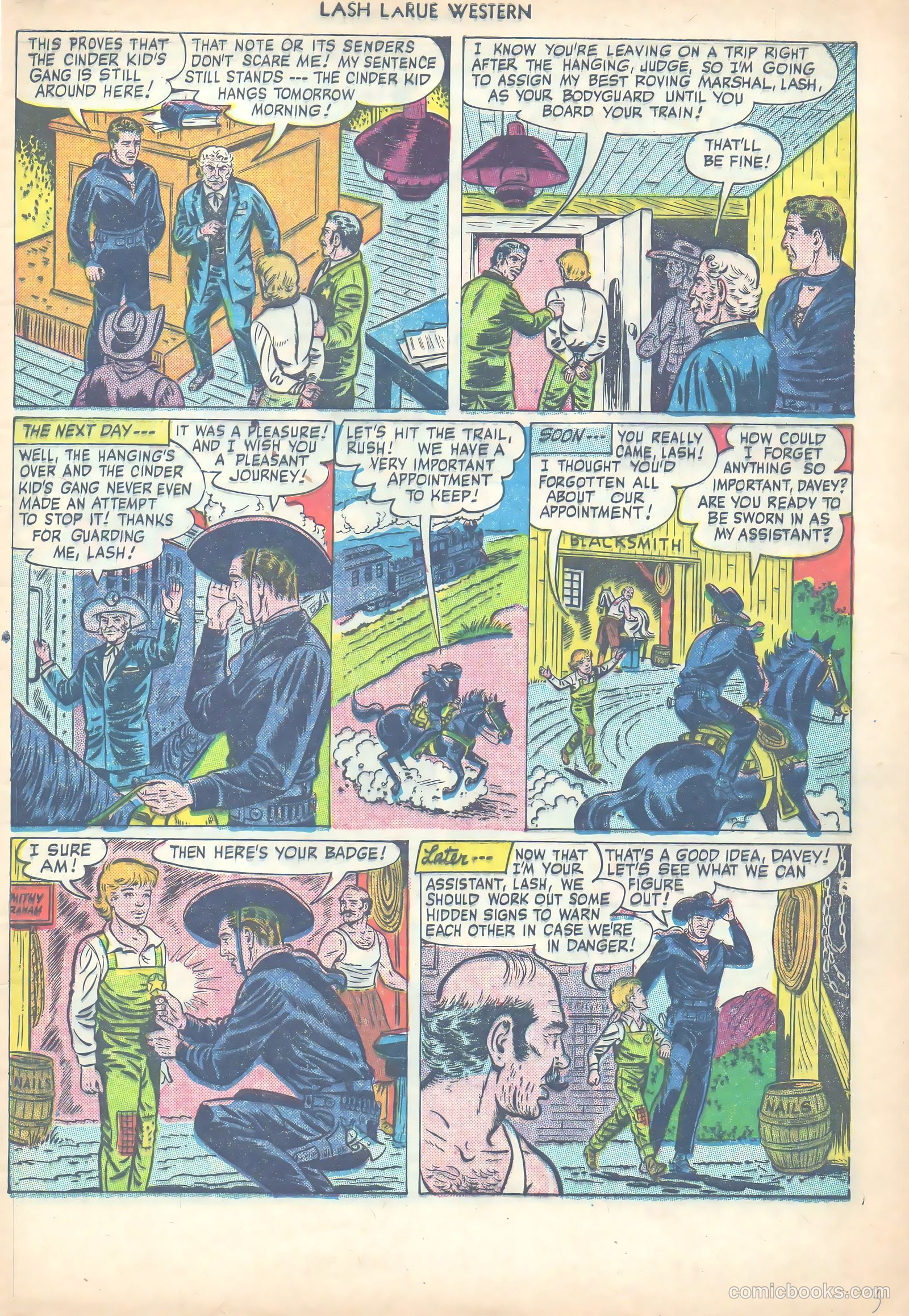 Lash LaRue Western #14 — page 6 of 53
