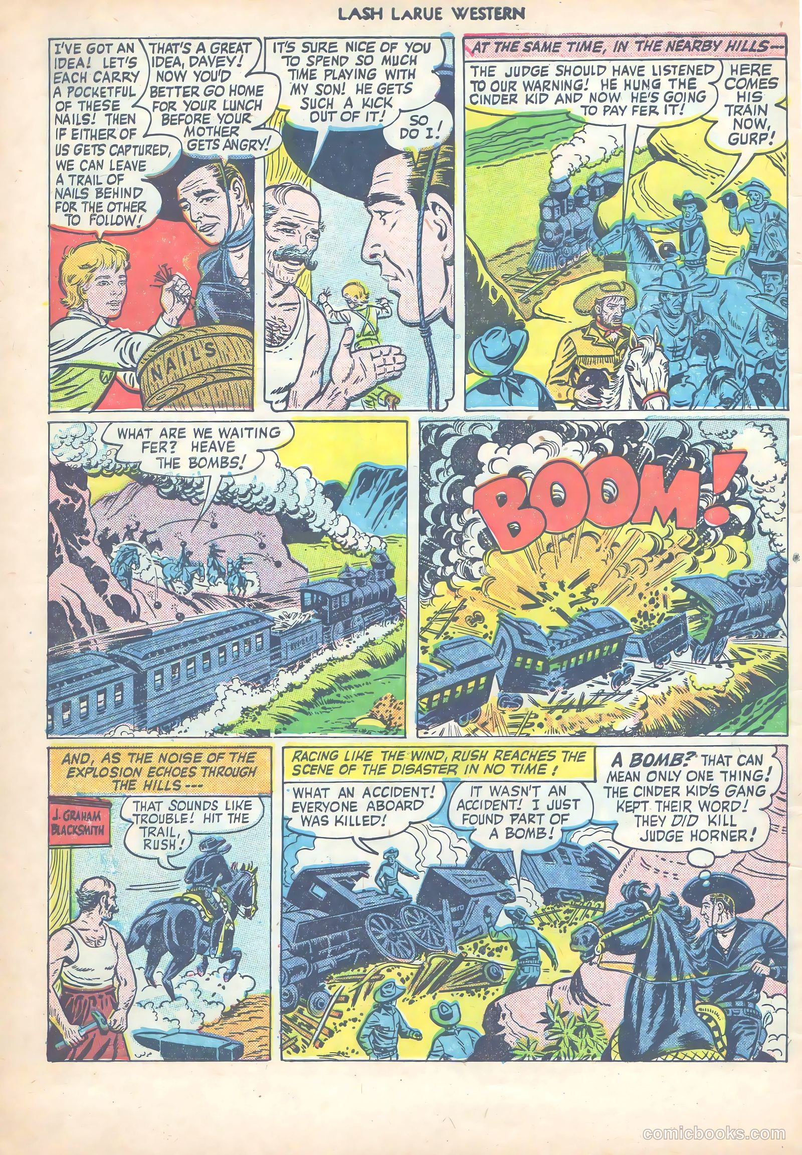 Lash LaRue Western #14 — page 7 of 53
