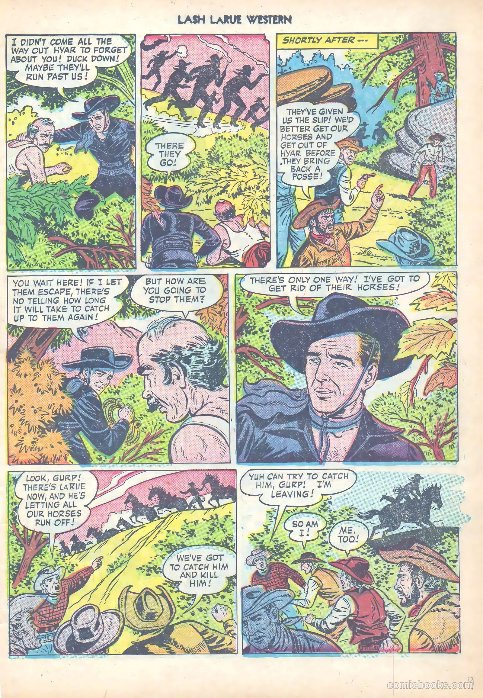 Lash LaRue Western #14 — page 12 of 53