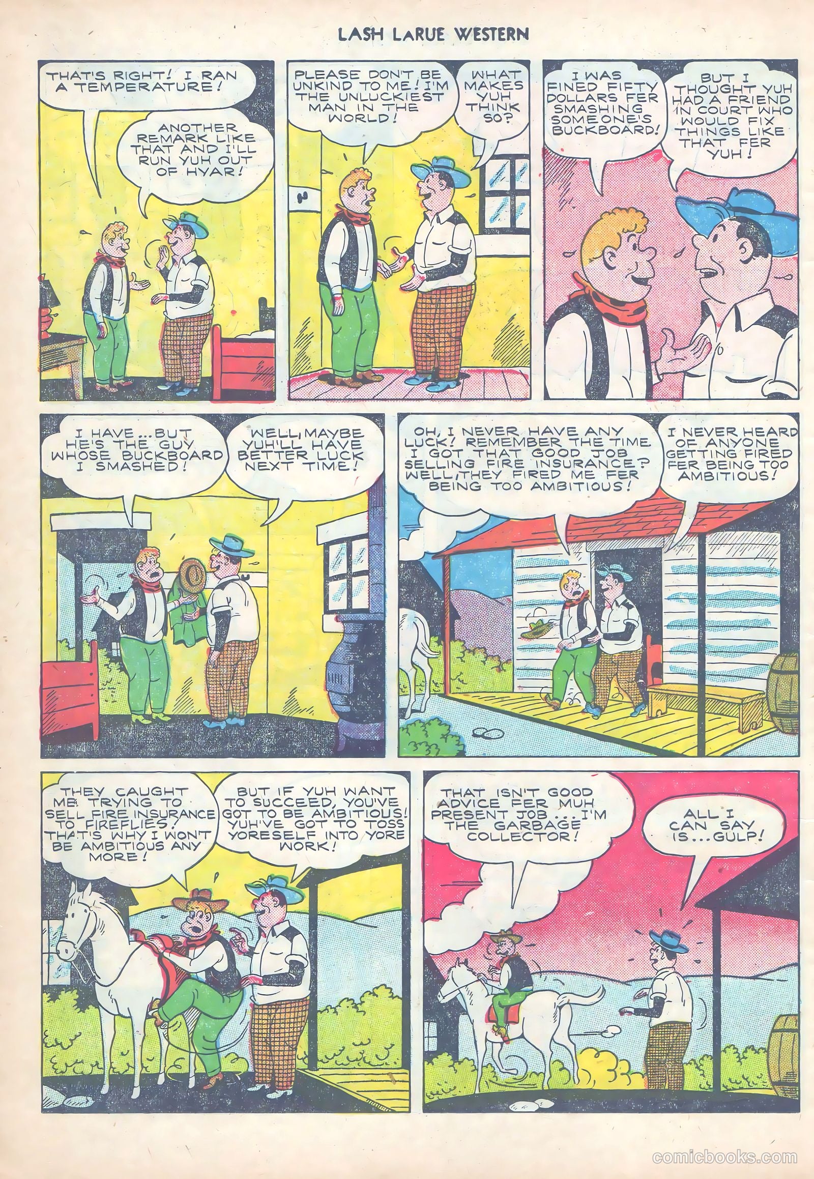 Lash LaRue Western #14 — page 15 of 53