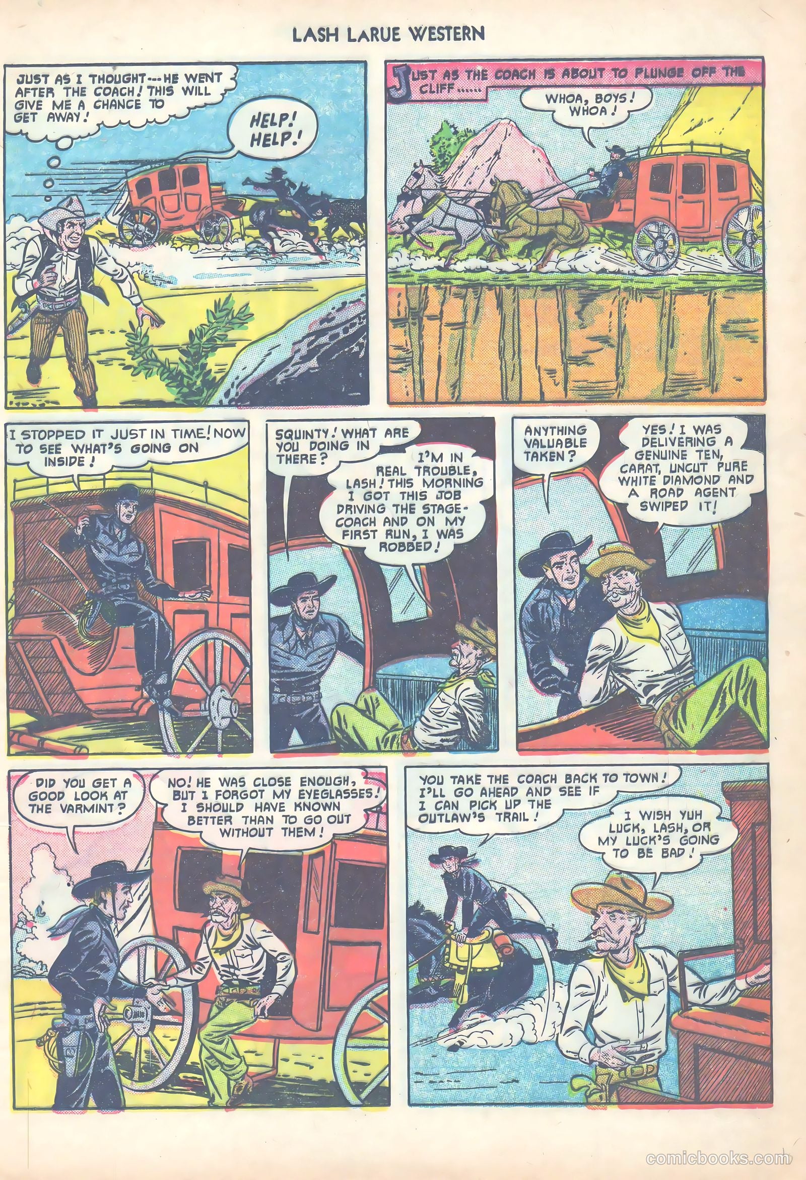 Lash LaRue Western #14 — page 18 of 53