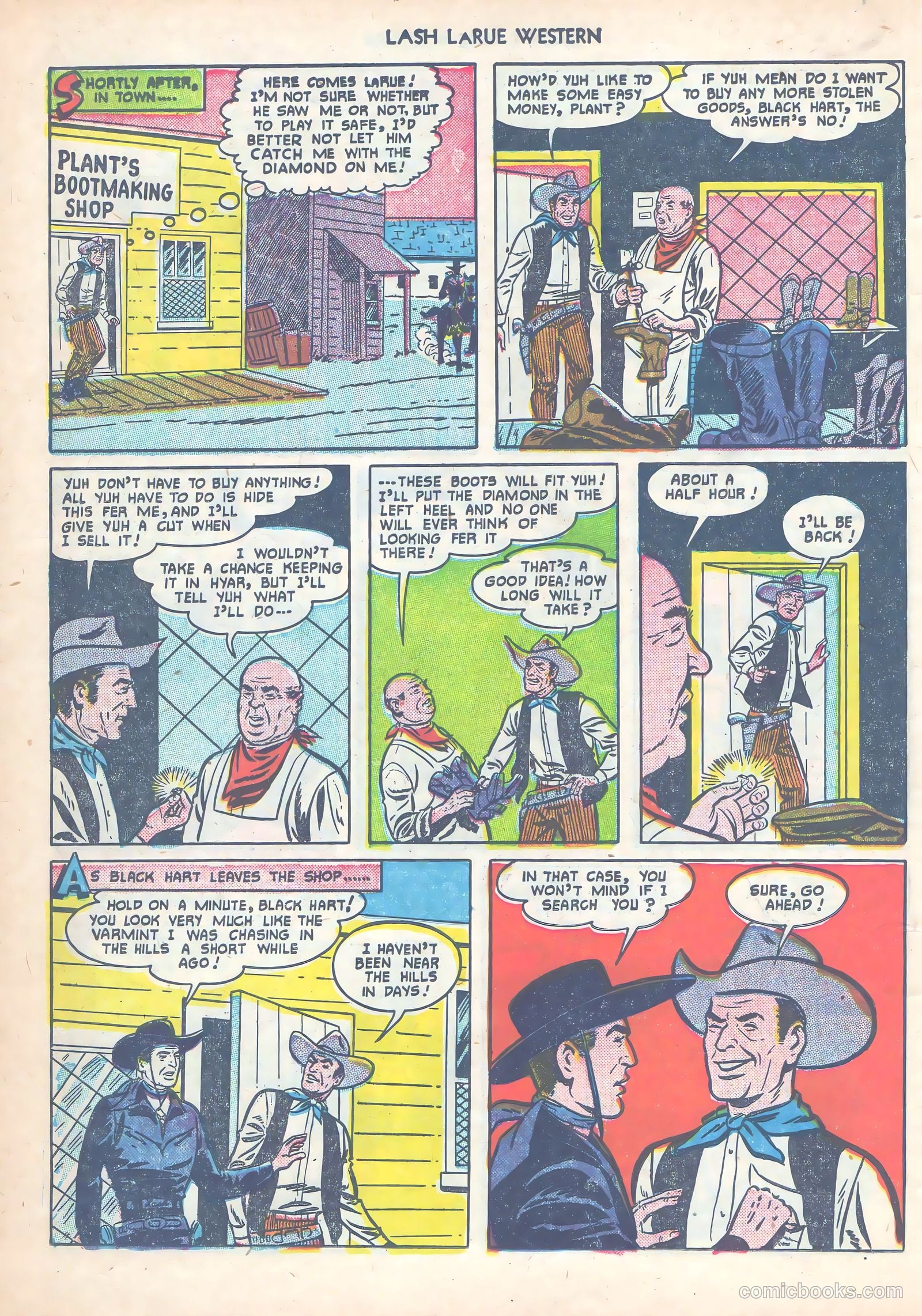 Lash LaRue Western #14 — page 19 of 53