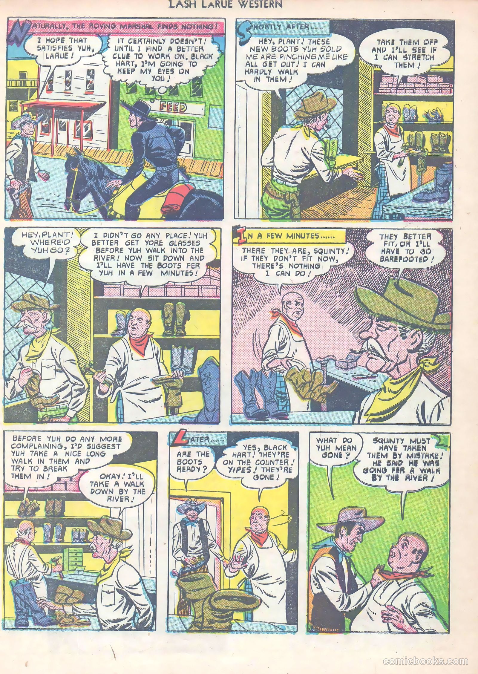 Lash LaRue Western #14 — page 20 of 53