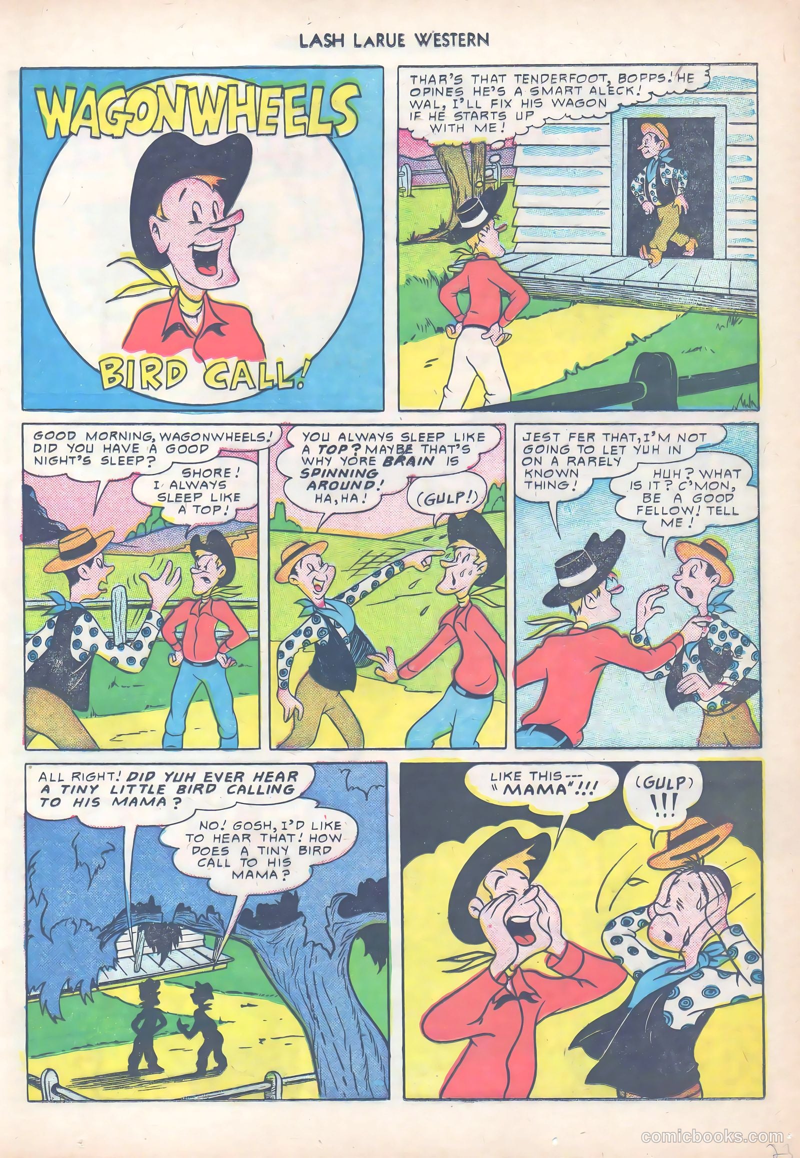 Lash LaRue Western #14 — page 26 of 53
