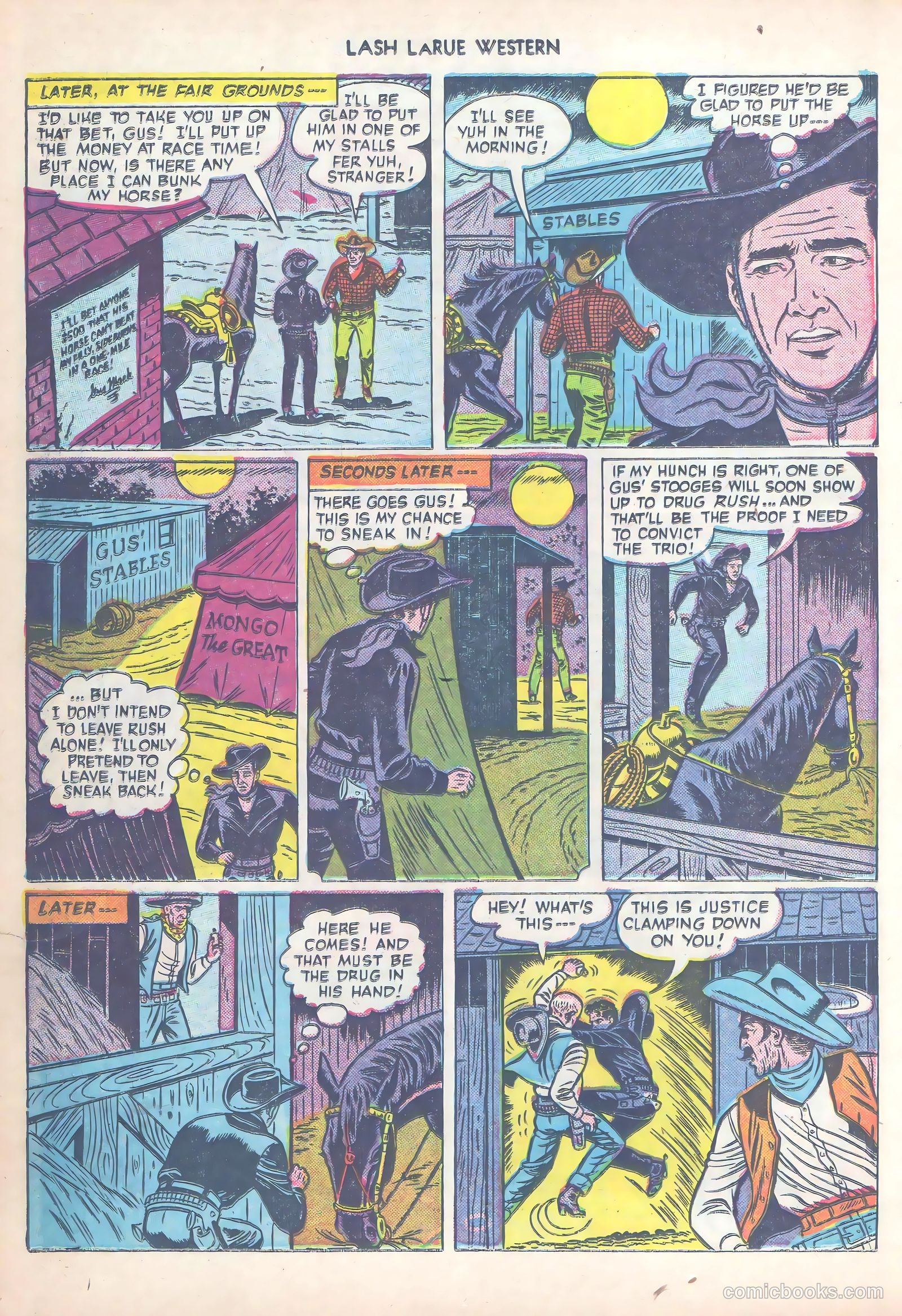 Lash LaRue Western #14 — page 31 of 53