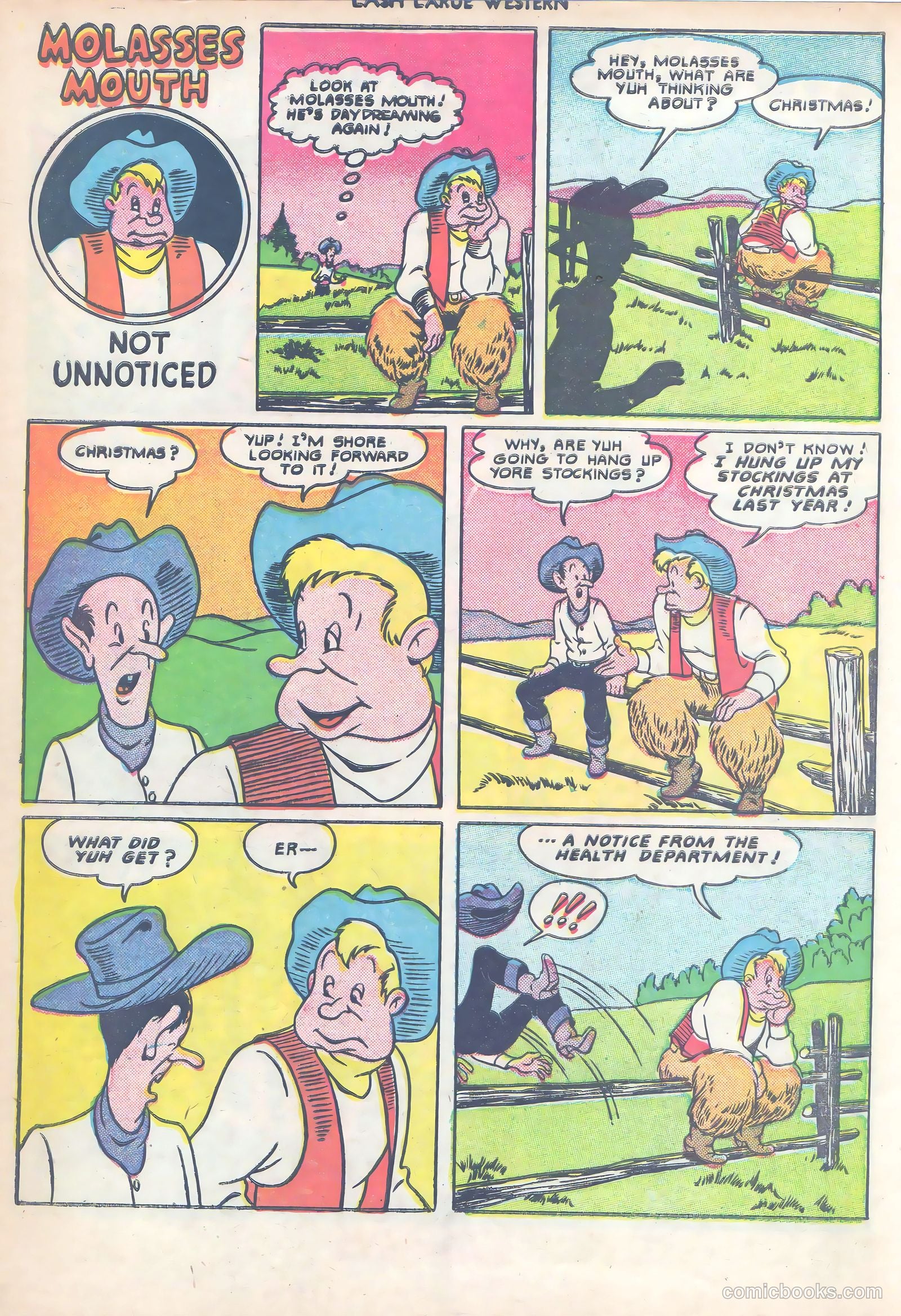 Lash LaRue Western #14 — page 35 of 53