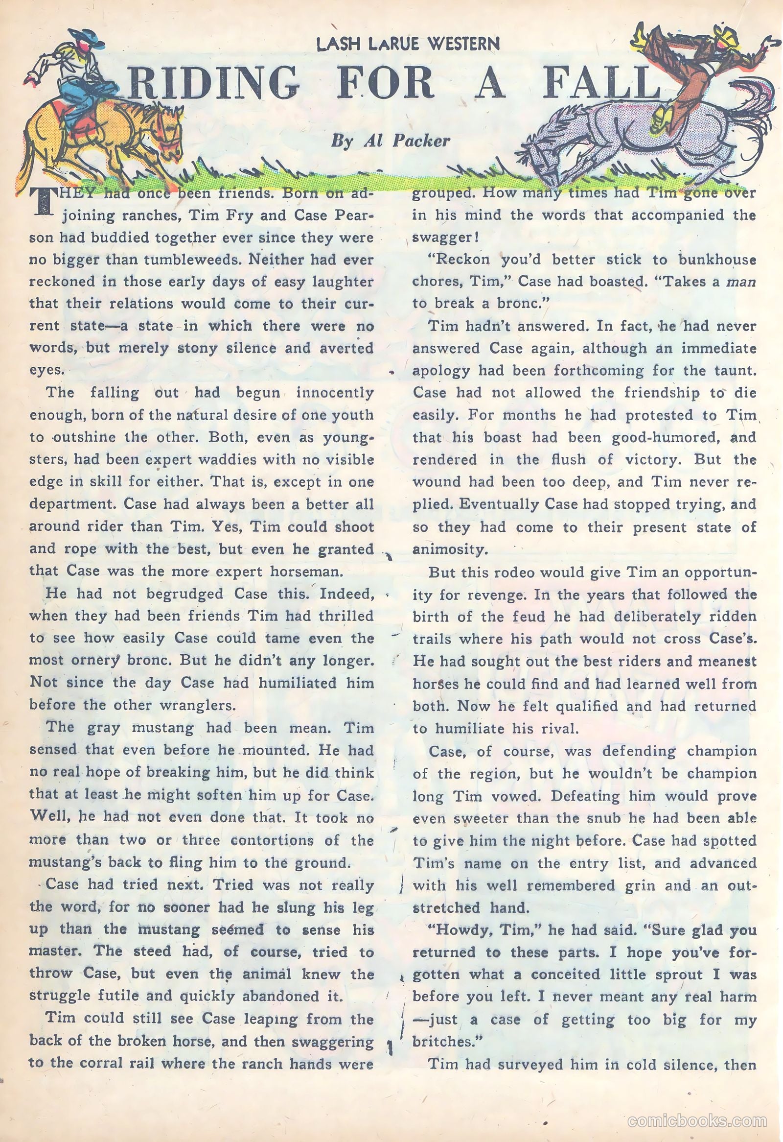Lash LaRue Western #14 — page 37 of 53