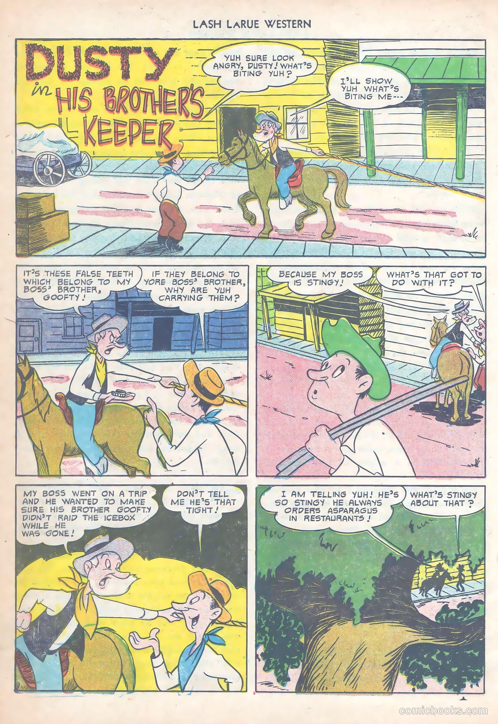 Lash LaRue Western #14 — page 39 of 53