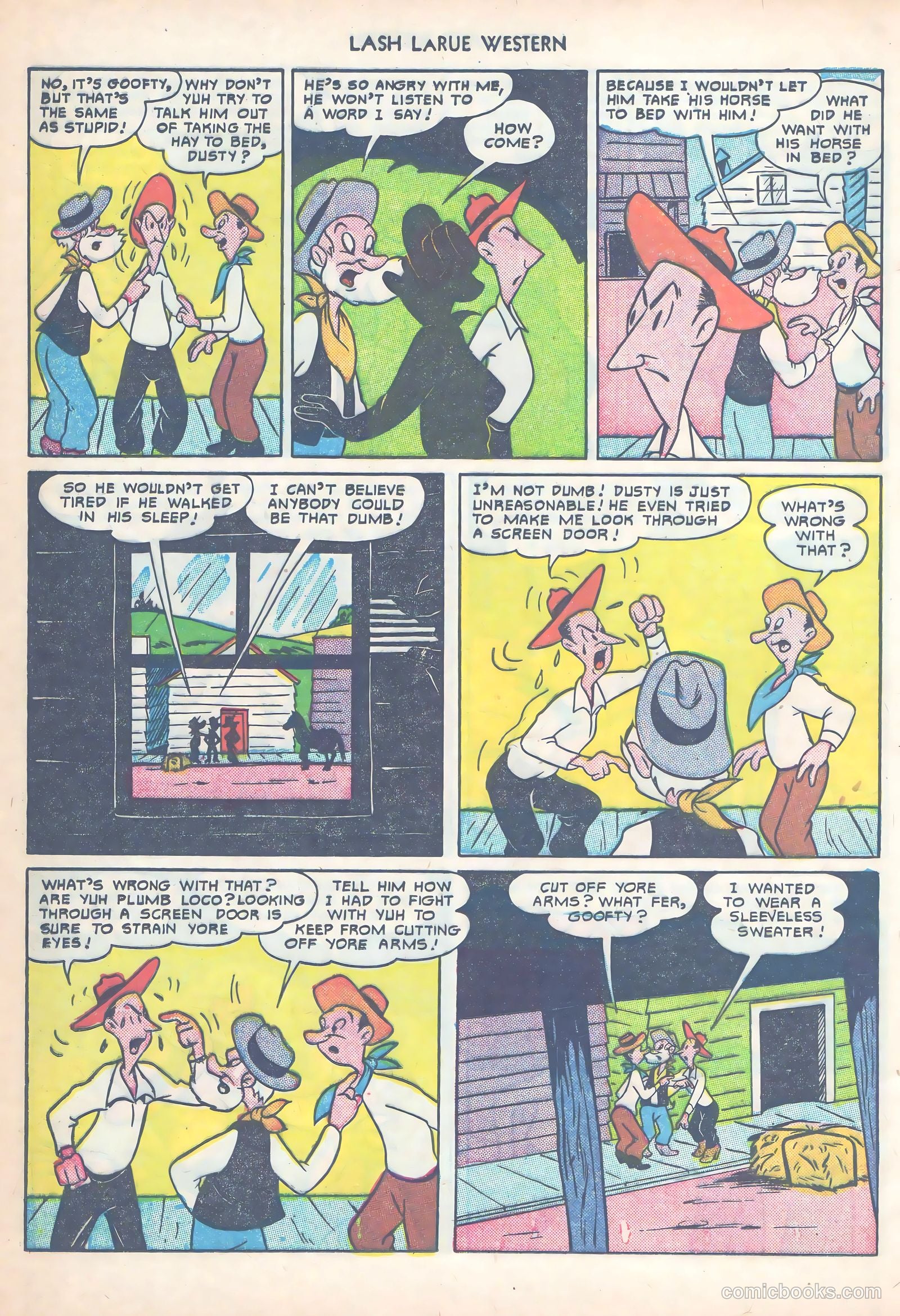 Lash LaRue Western #14 — page 41 of 53