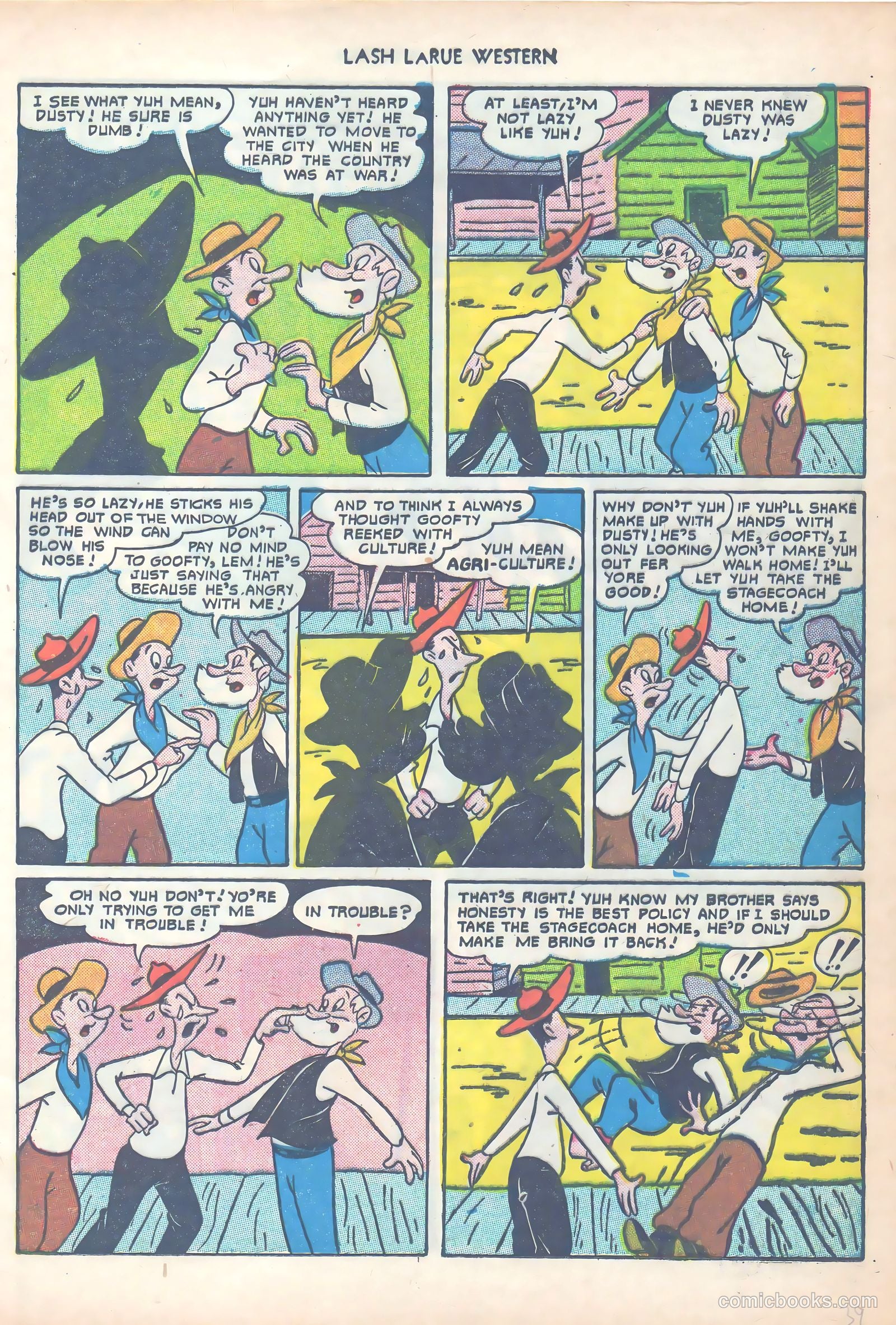 Lash LaRue Western #14 — page 42 of 53