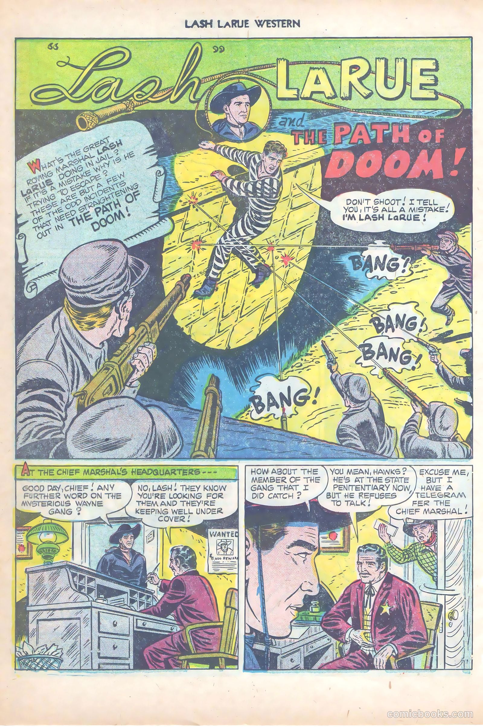 Lash LaRue Western #14 — page 43 of 53
