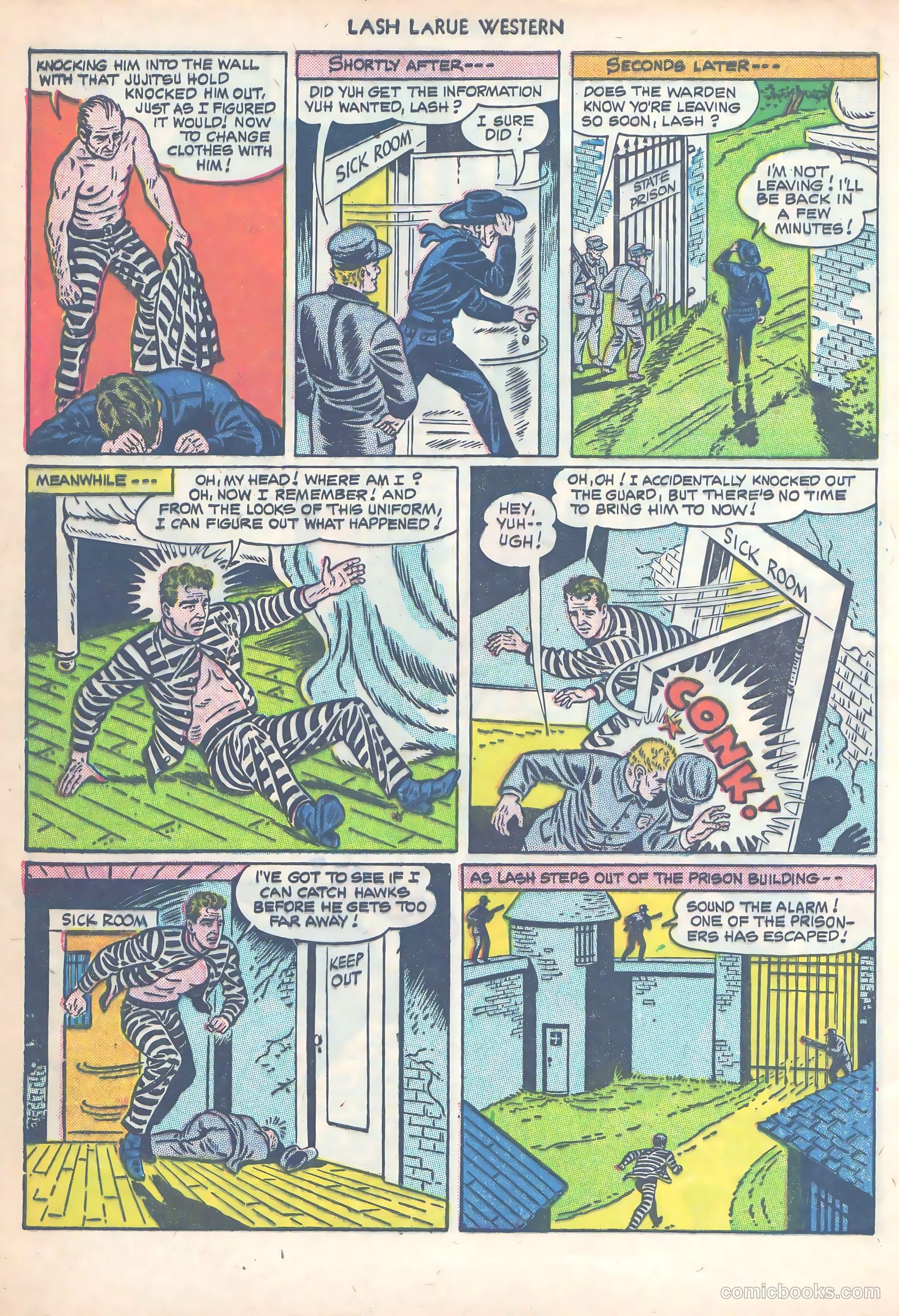 Lash LaRue Western #14 — page 45 of 53