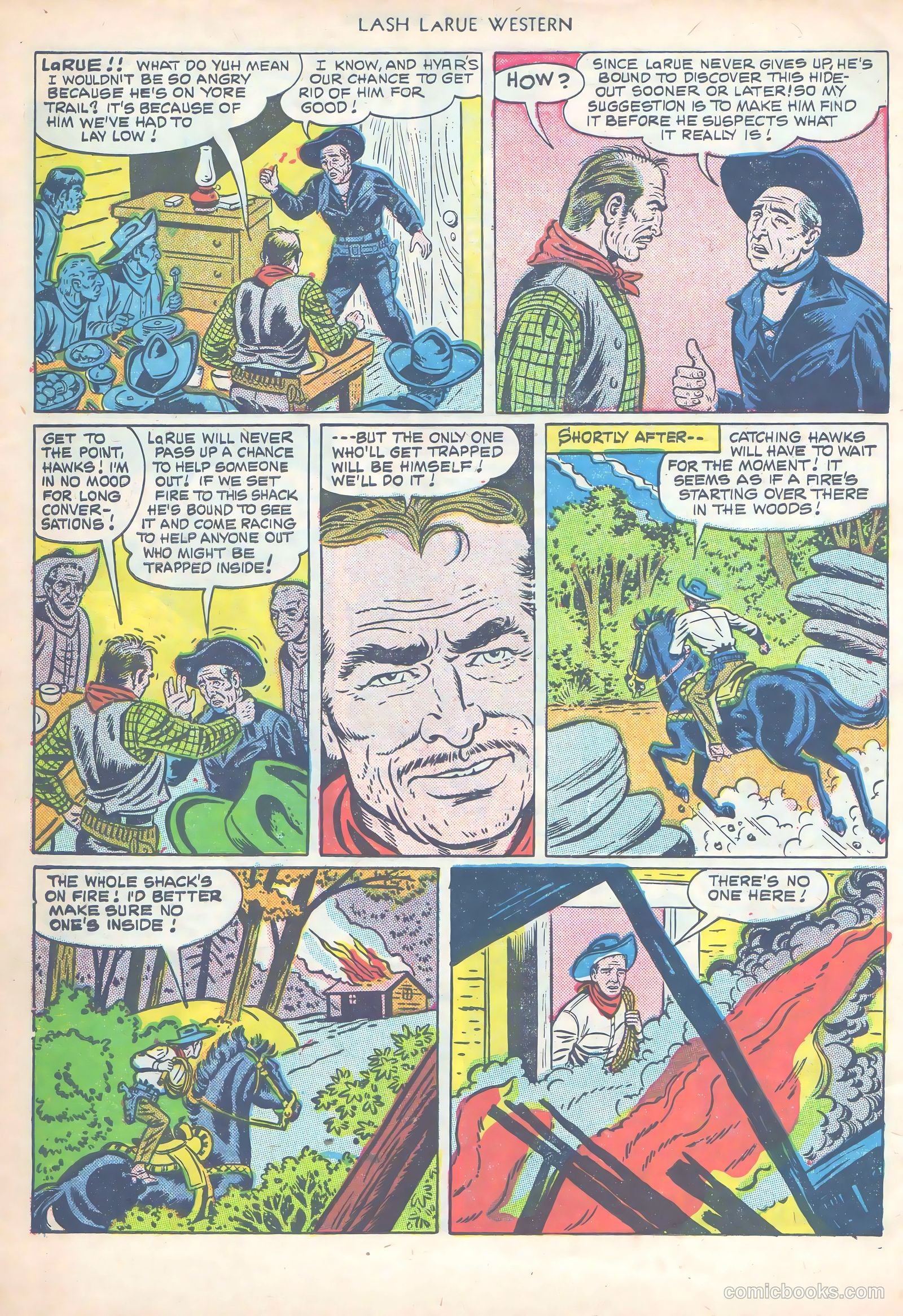Lash LaRue Western #14 — page 47 of 53