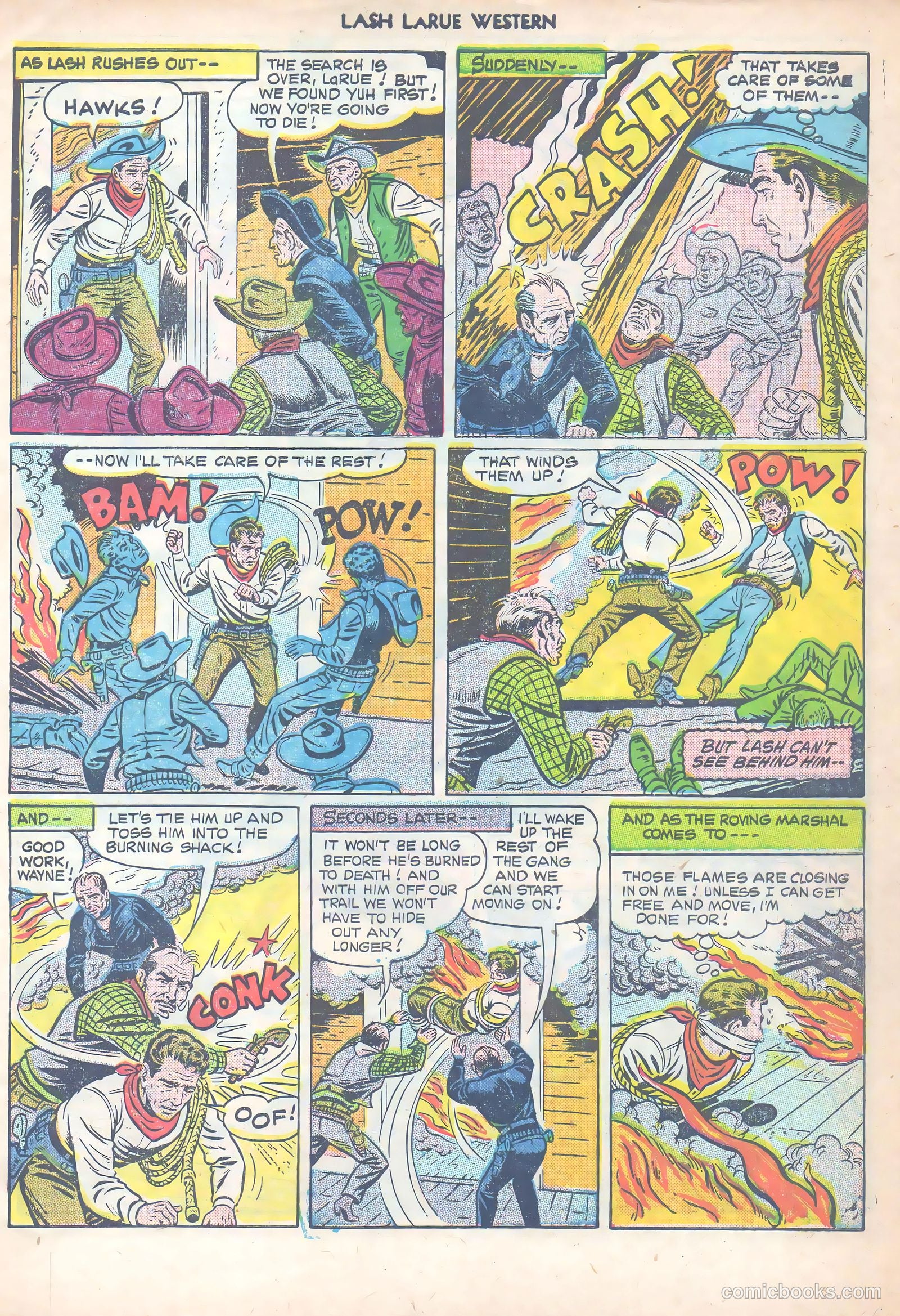 Lash LaRue Western #14 — page 48 of 53