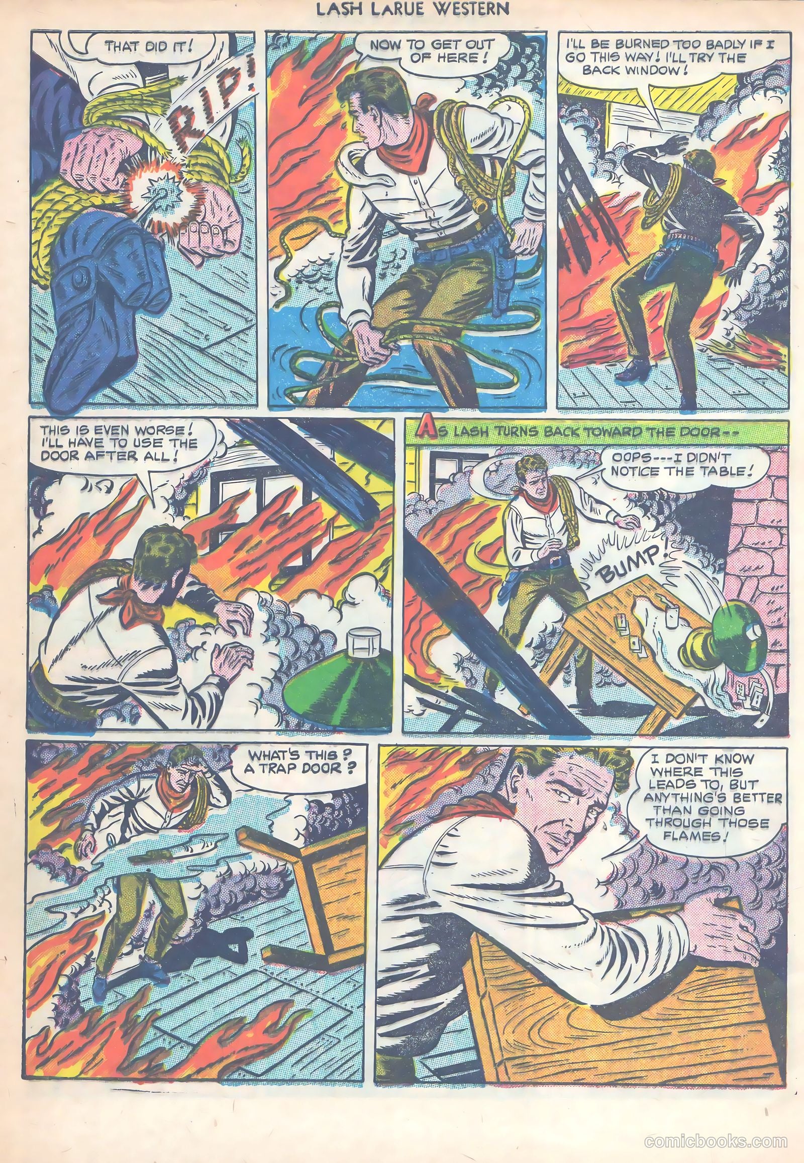 Lash LaRue Western #14 — page 49 of 53