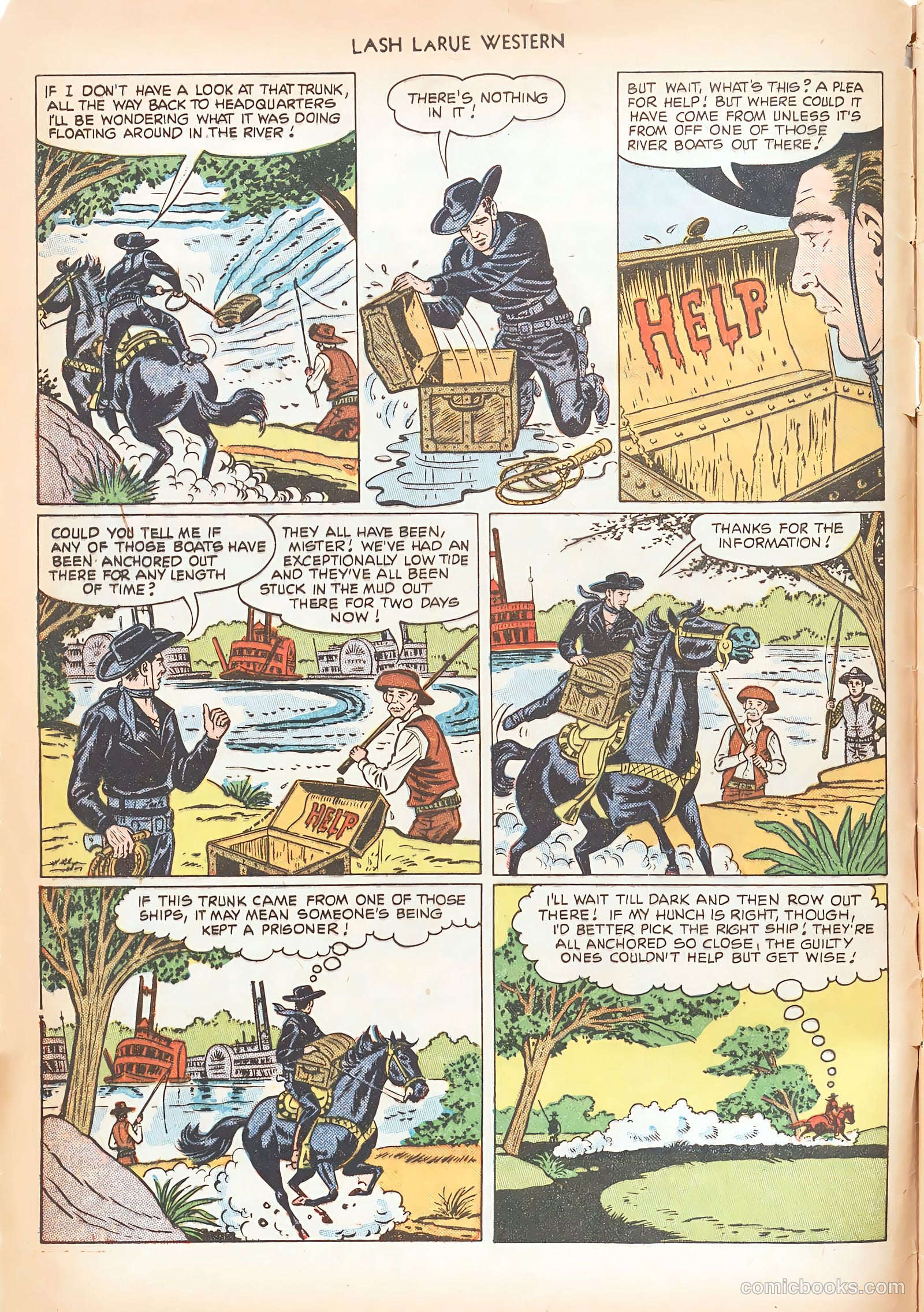 Lash LaRue Western #15 — page 4 of 52