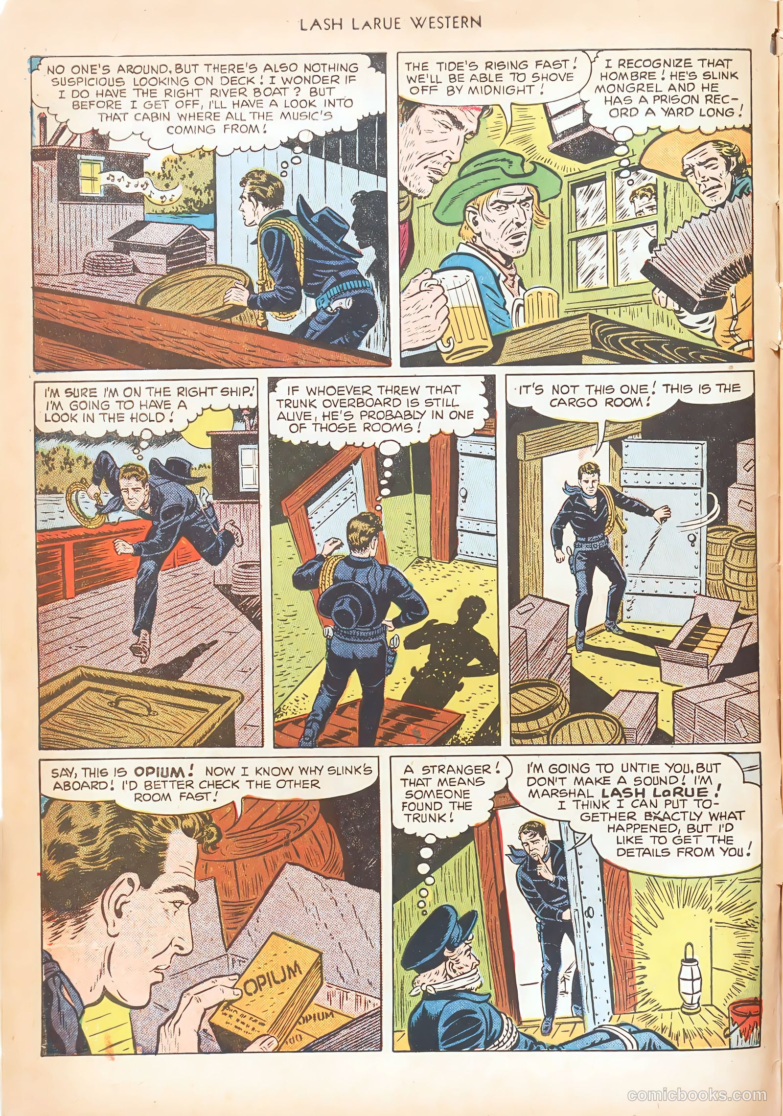 Lash LaRue Western #15 — page 6 of 52