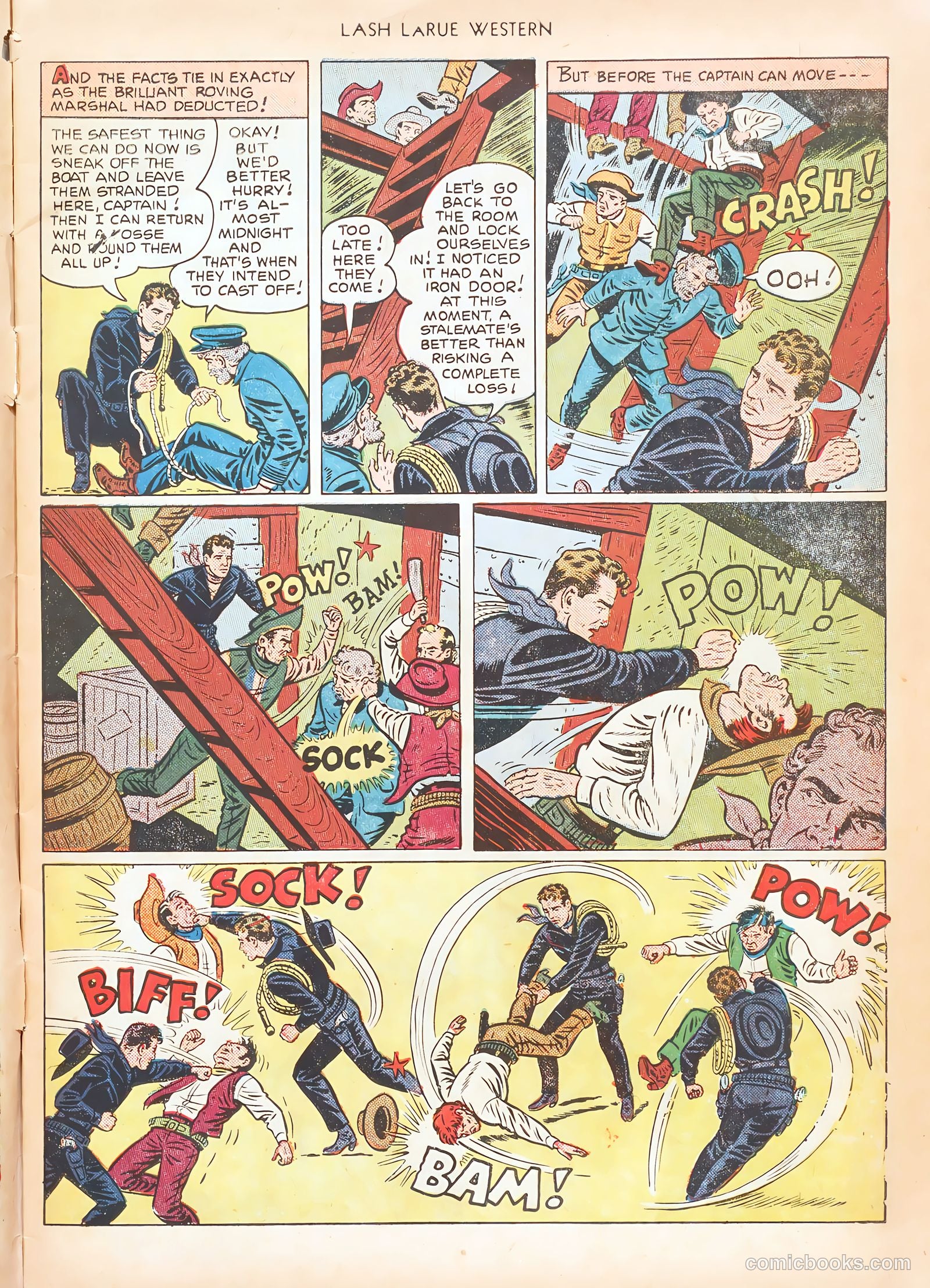 Lash LaRue Western #15 — page 7 of 52