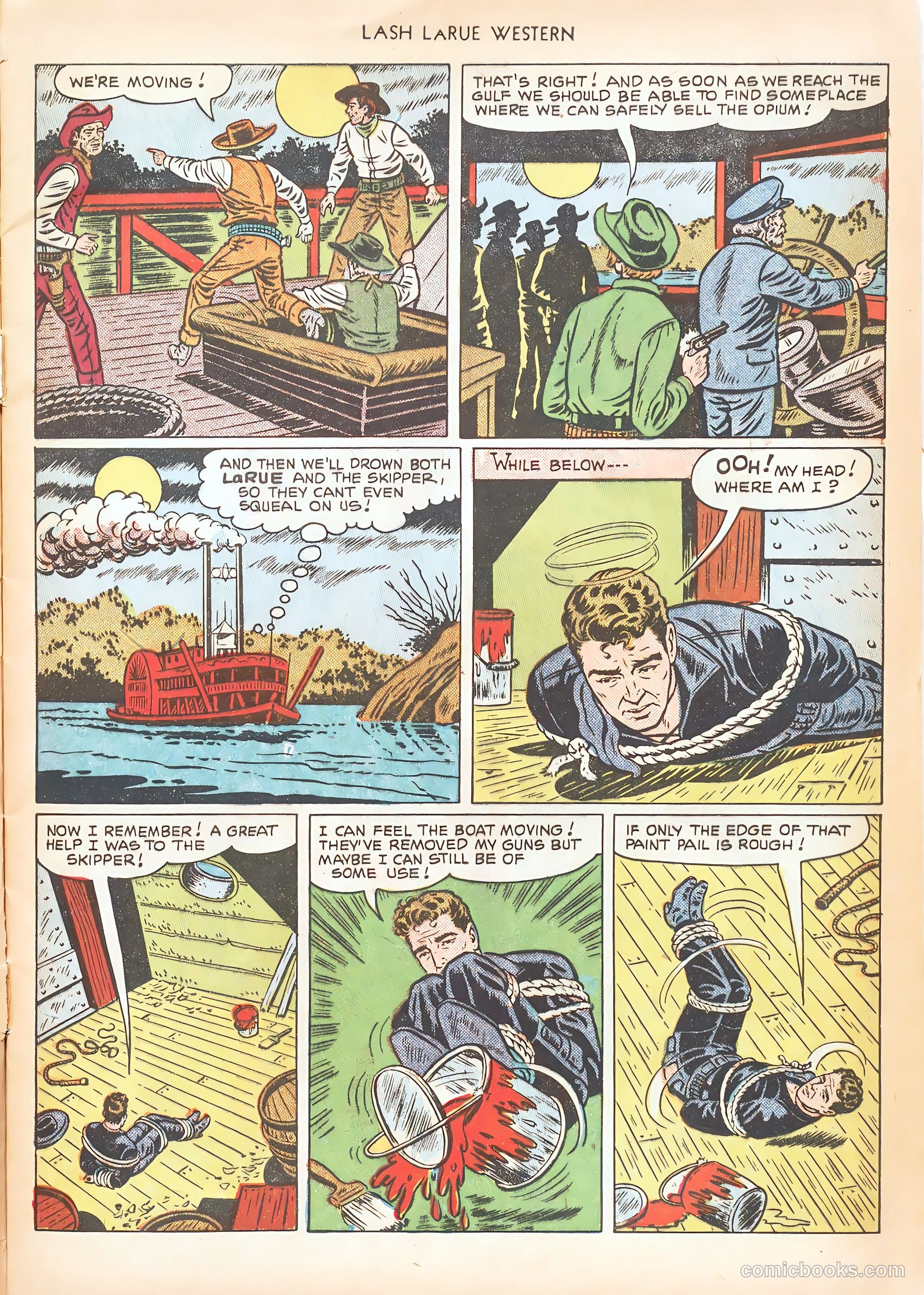 Lash LaRue Western #15 — page 9 of 52
