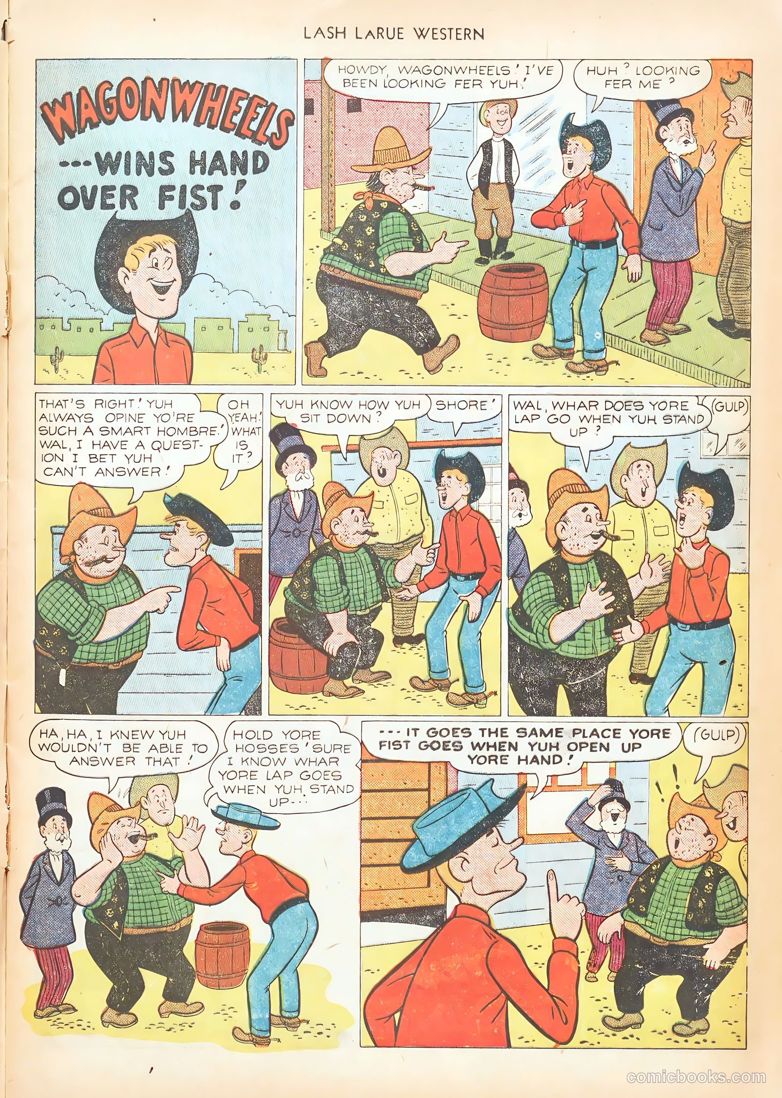 Lash LaRue Western #15 — page 13 of 52
