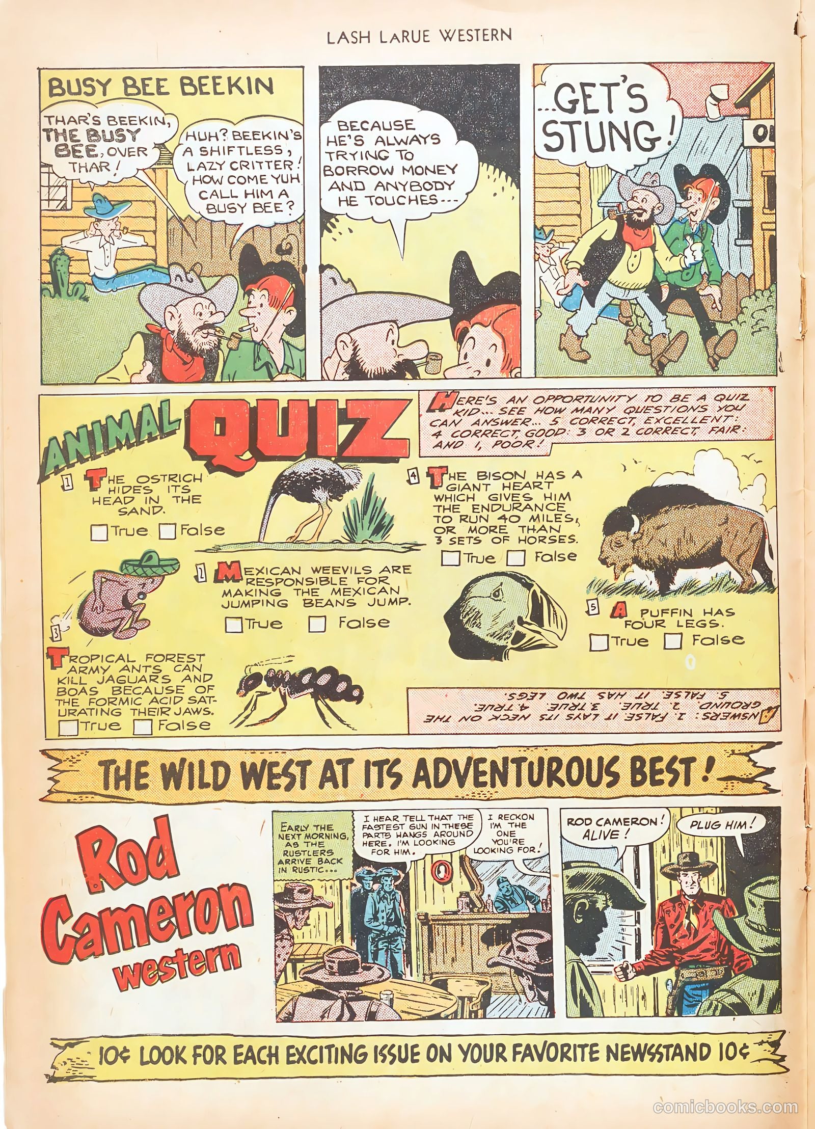 Lash LaRue Western #15 — page 14 of 52