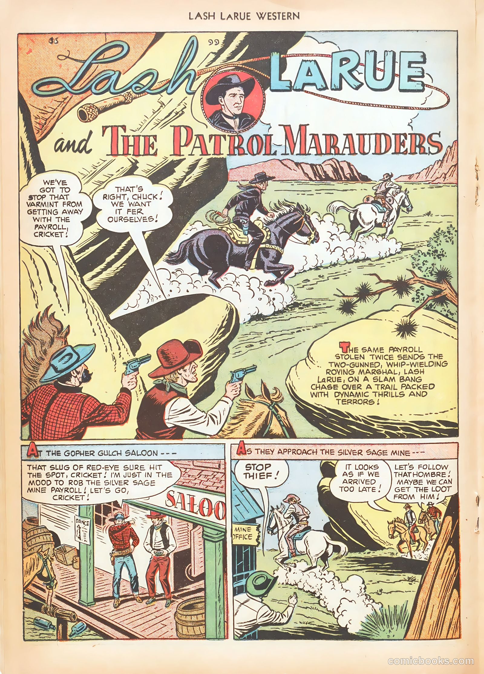 Lash LaRue Western #15 — page 26 of 52