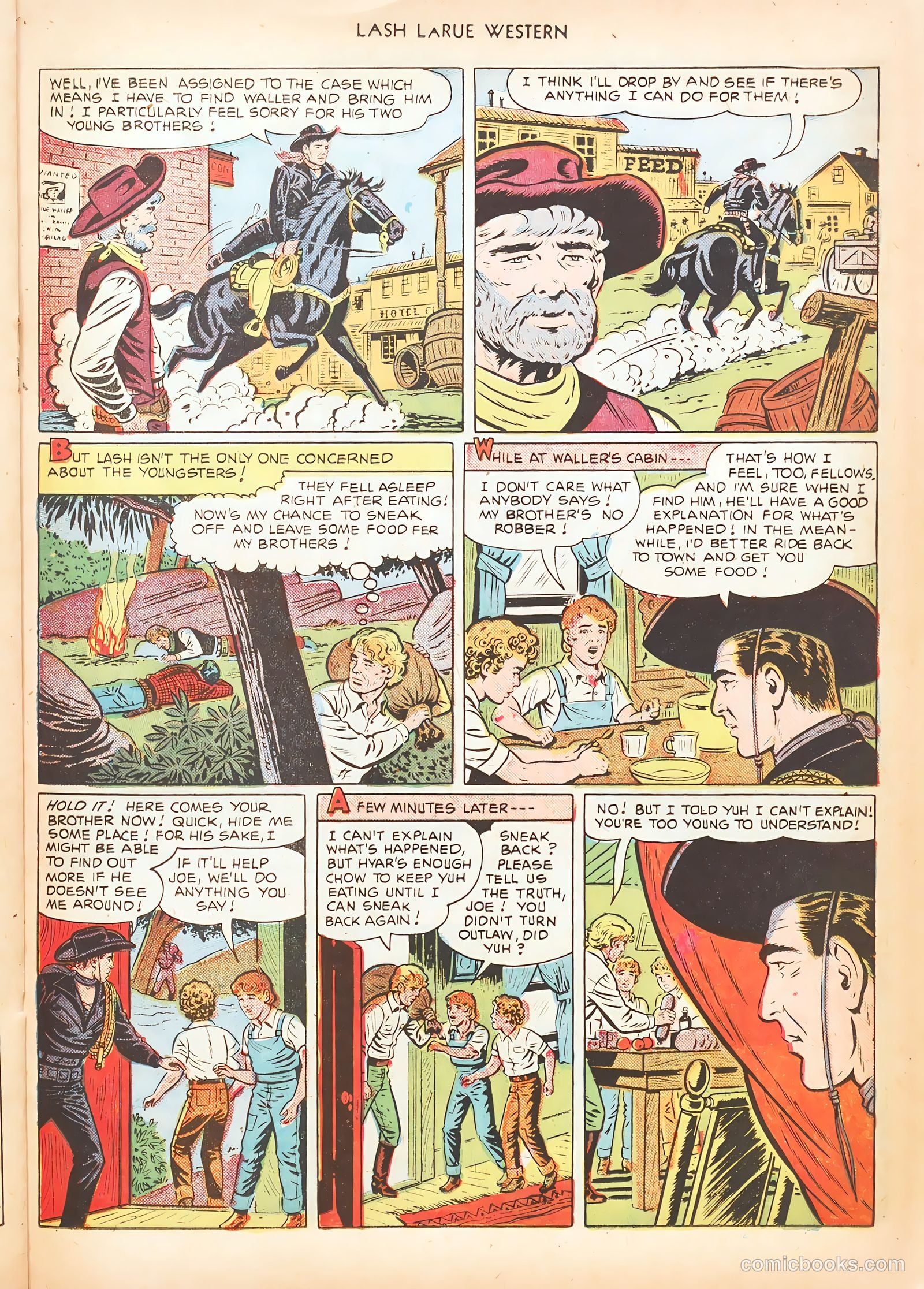 Lash LaRue Western #15 — page 29 of 52