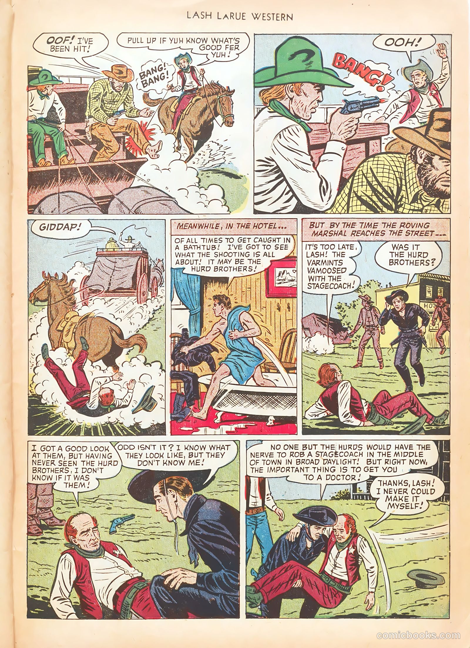 Lash LaRue Western #15 — page 39 of 52