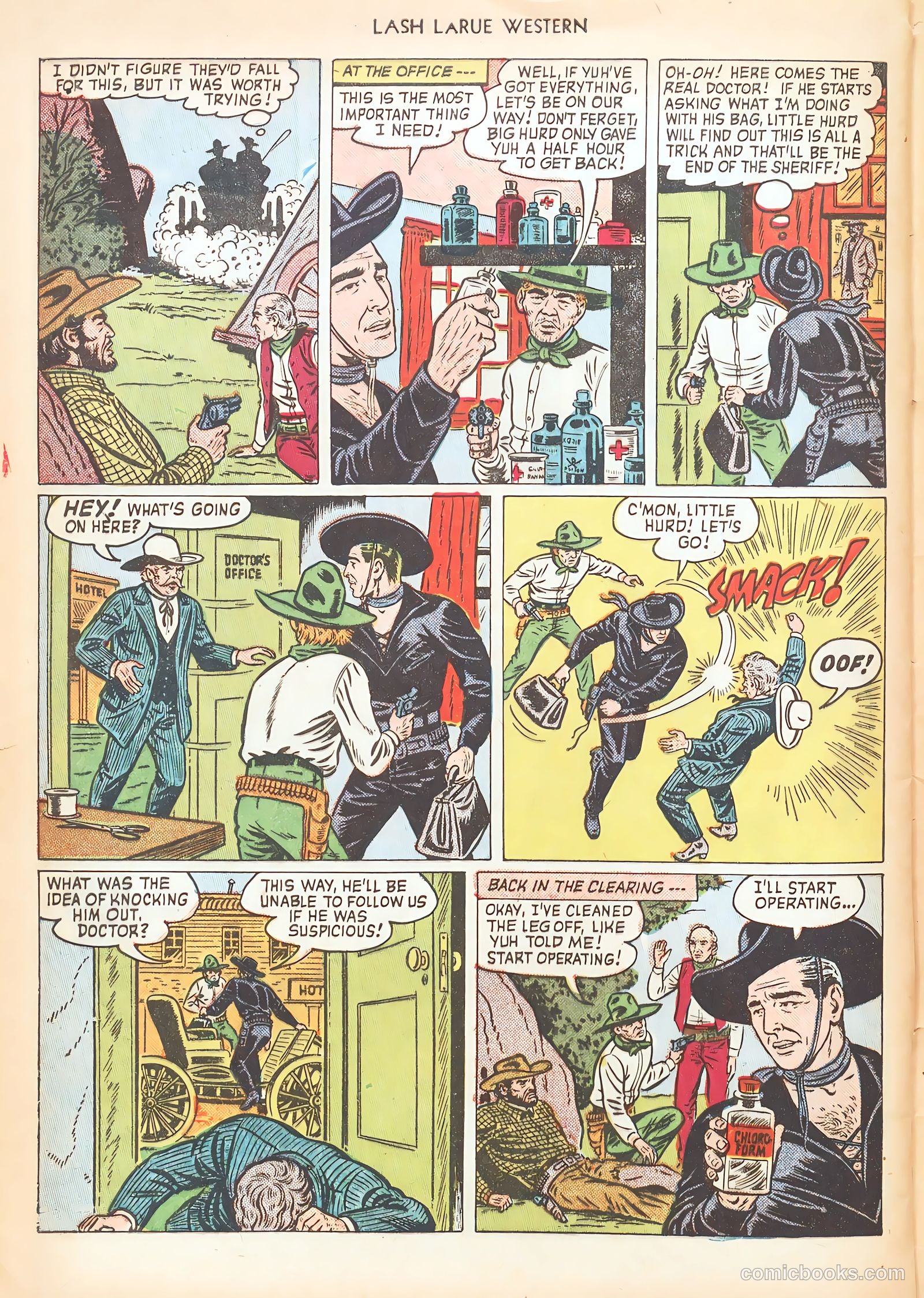 Lash LaRue Western #15 — page 44 of 52