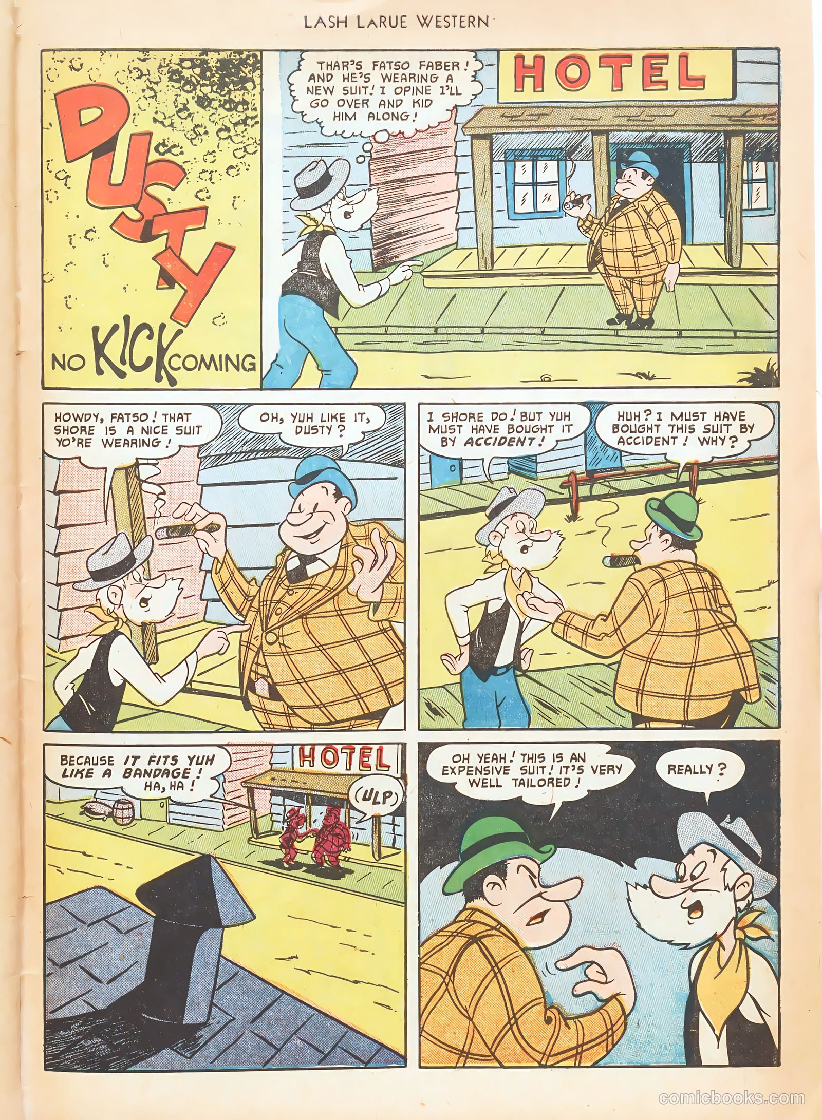 Lash LaRue Western #15 — page 47 of 52