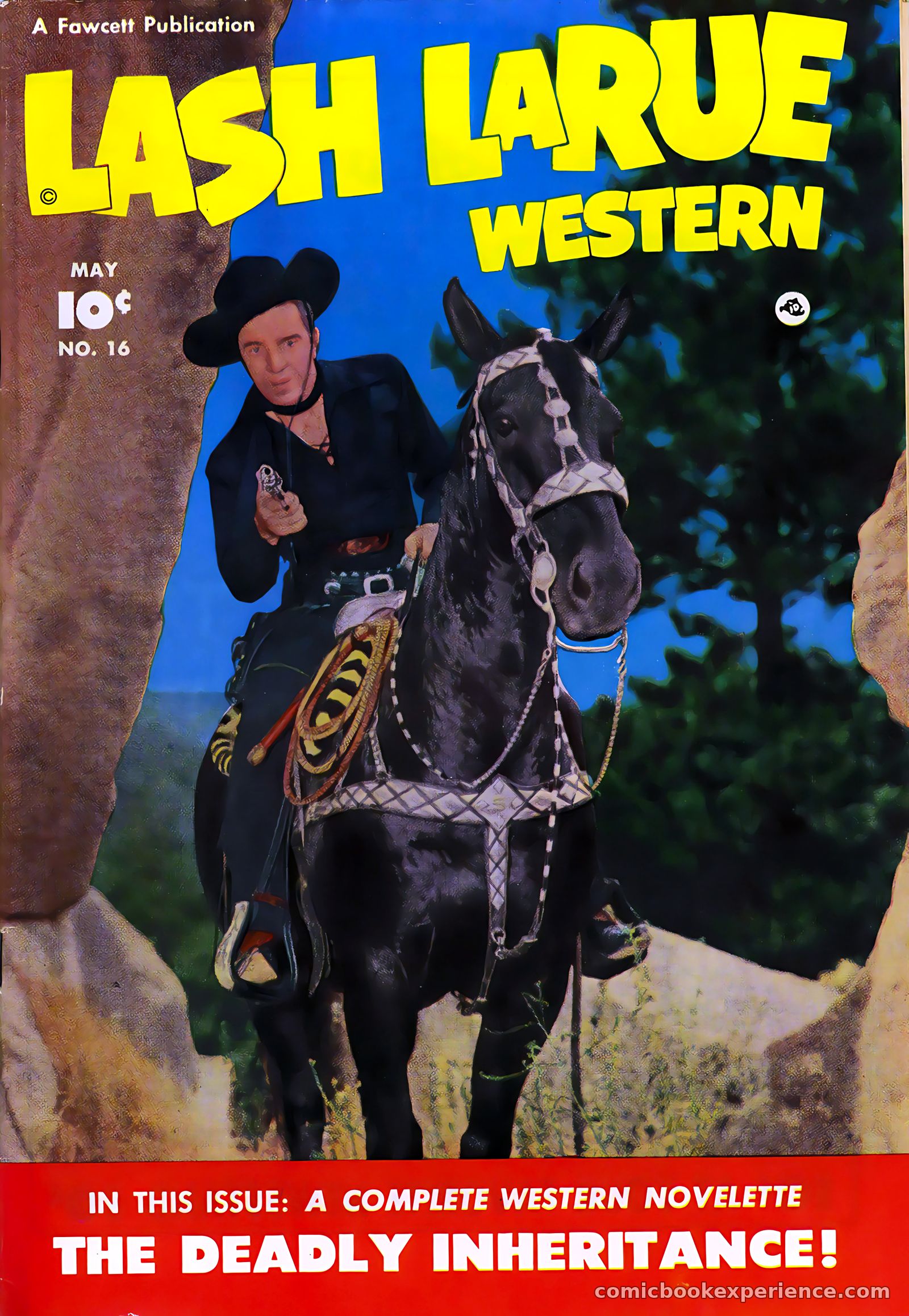 Lash LaRue Western #16 — page 1 of 36