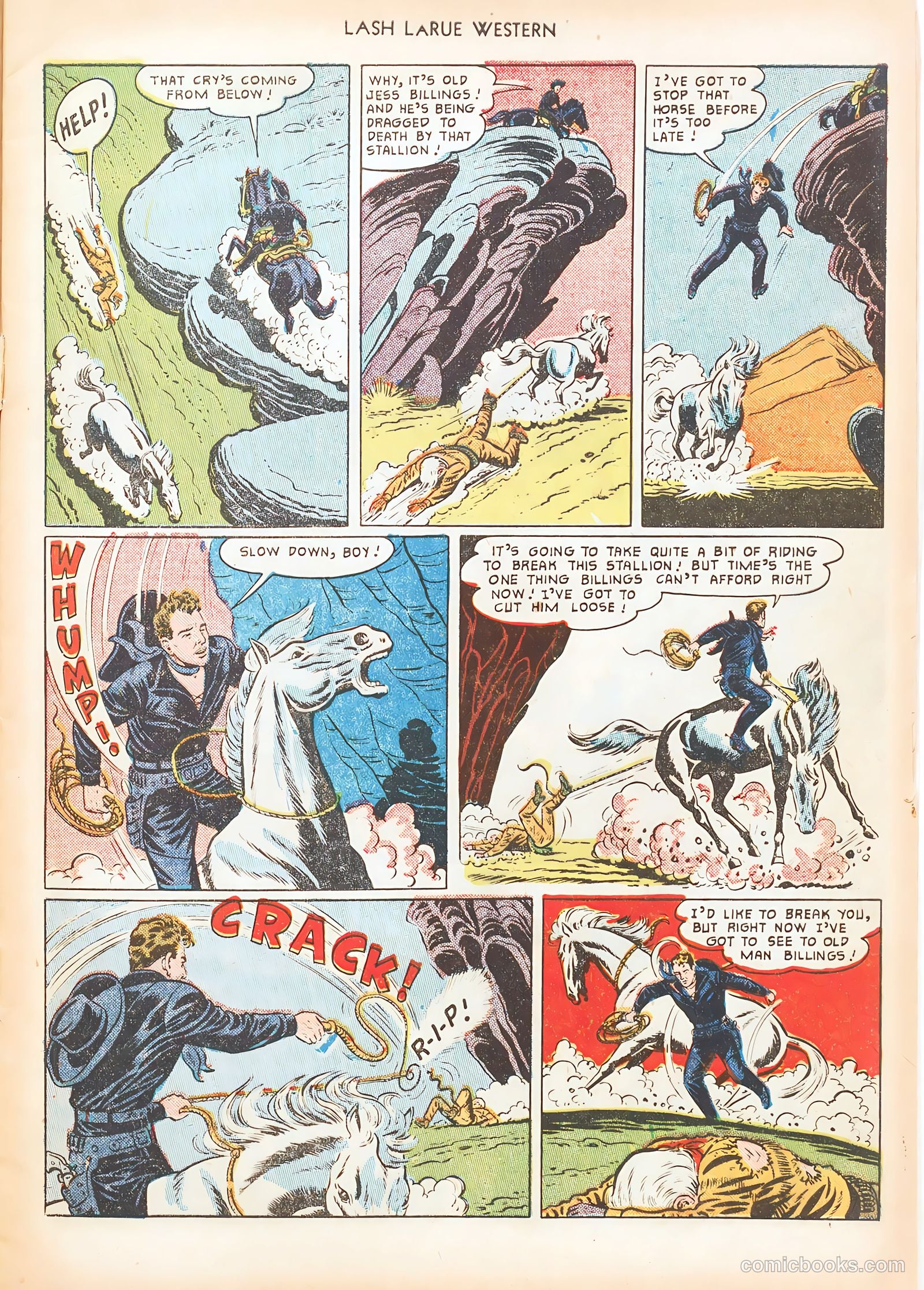 Lash LaRue Western #16 — page 5 of 36