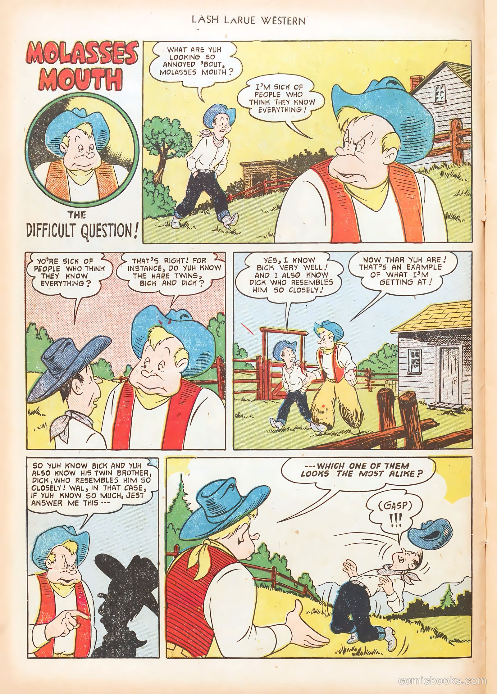 Lash LaRue Western #16 — page 10 of 36