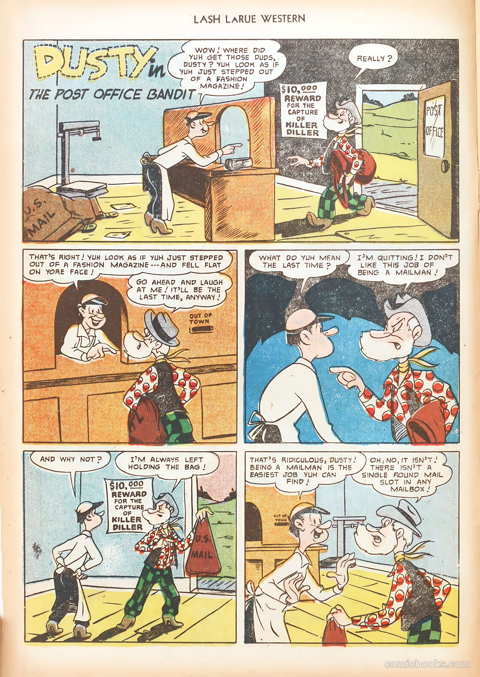 Lash LaRue Western #16 — page 12 of 36
