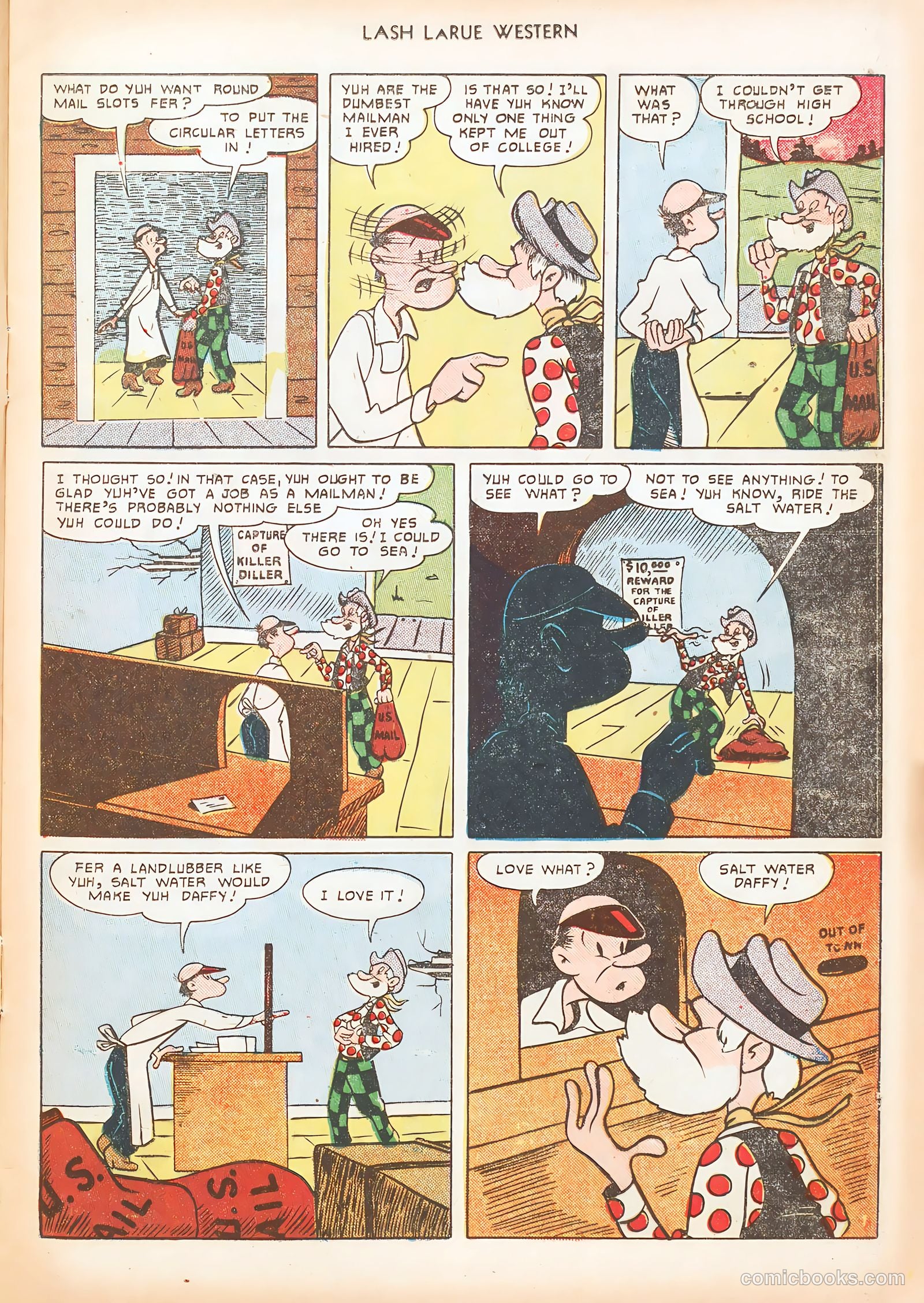 Lash LaRue Western #16 — page 13 of 36