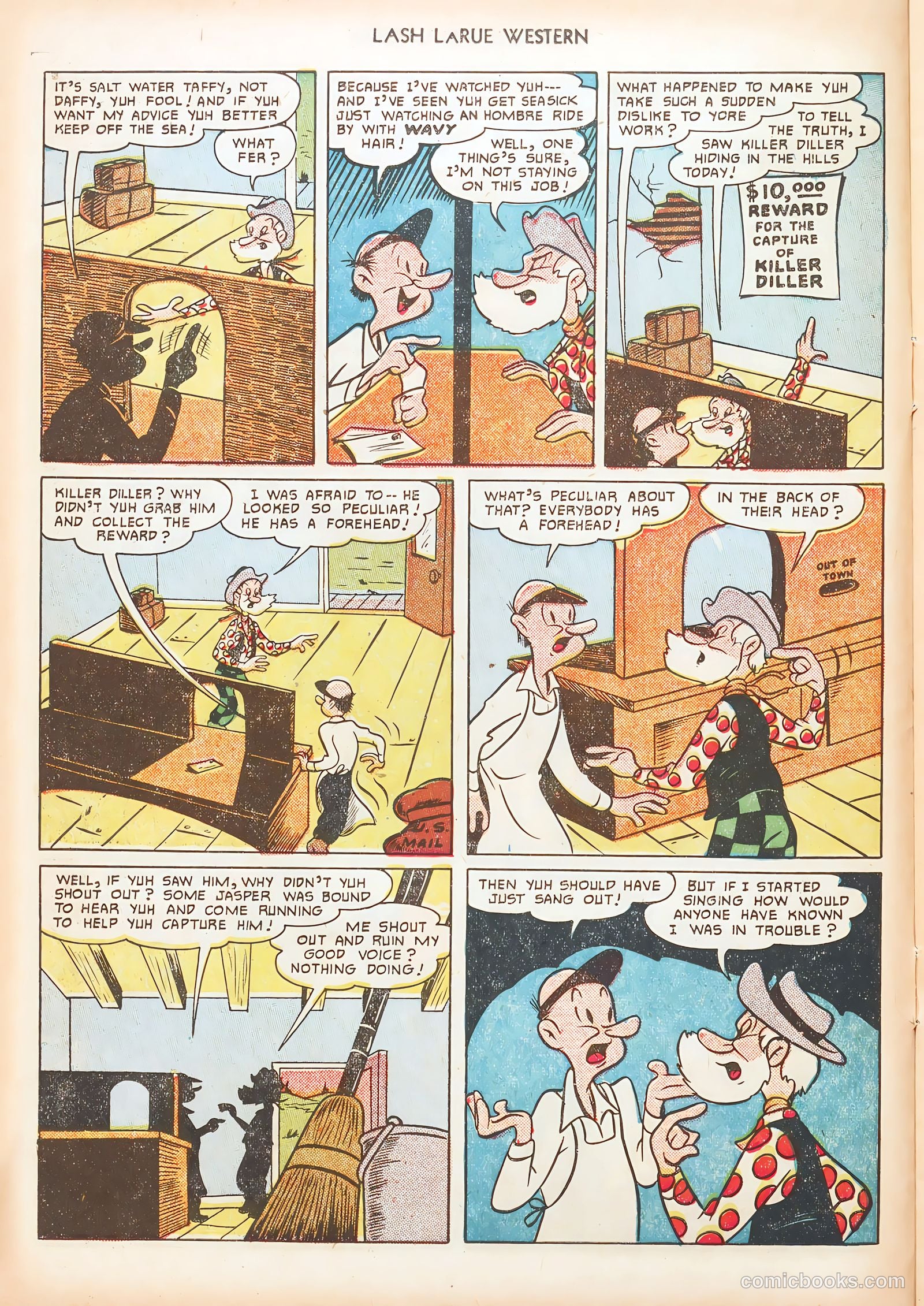 Lash LaRue Western #16 — page 14 of 36