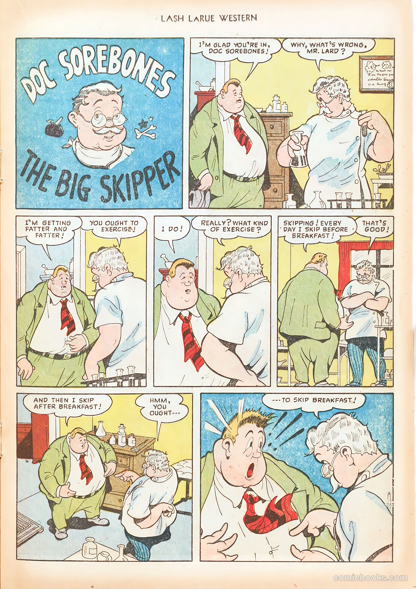 Lash LaRue Western #16 — page 17 of 36