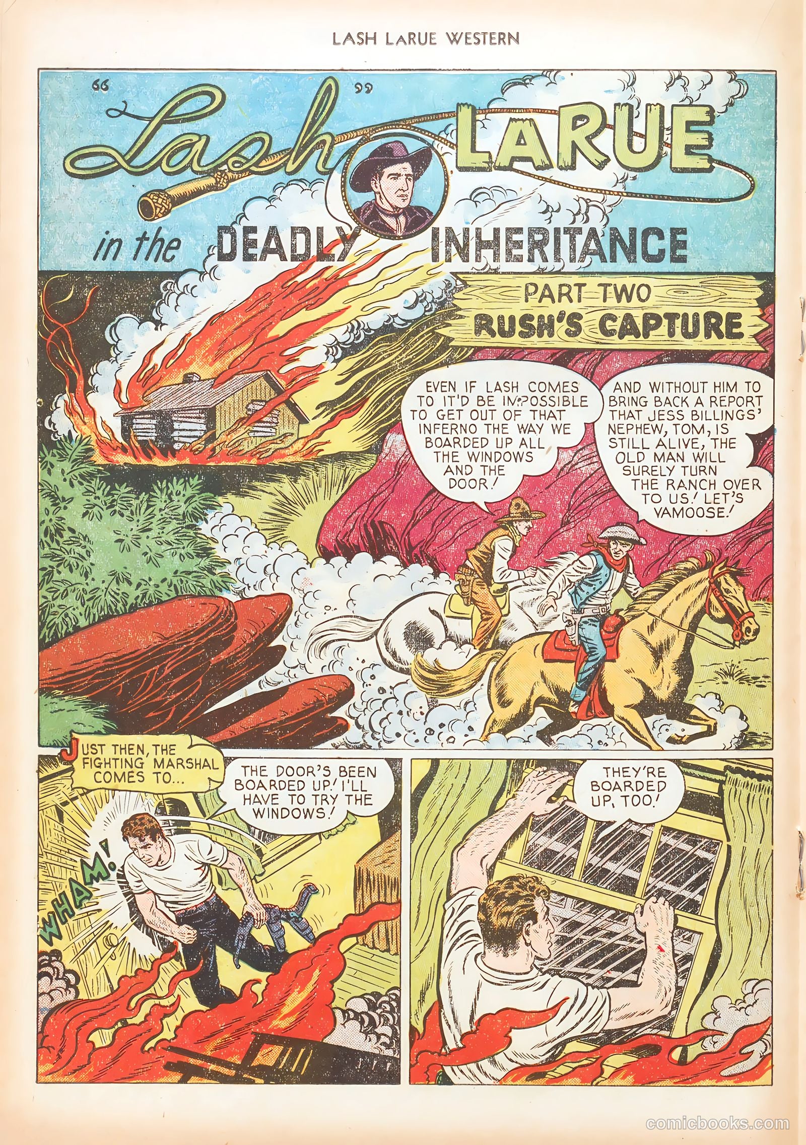 Lash LaRue Western #16 — page 18 of 36