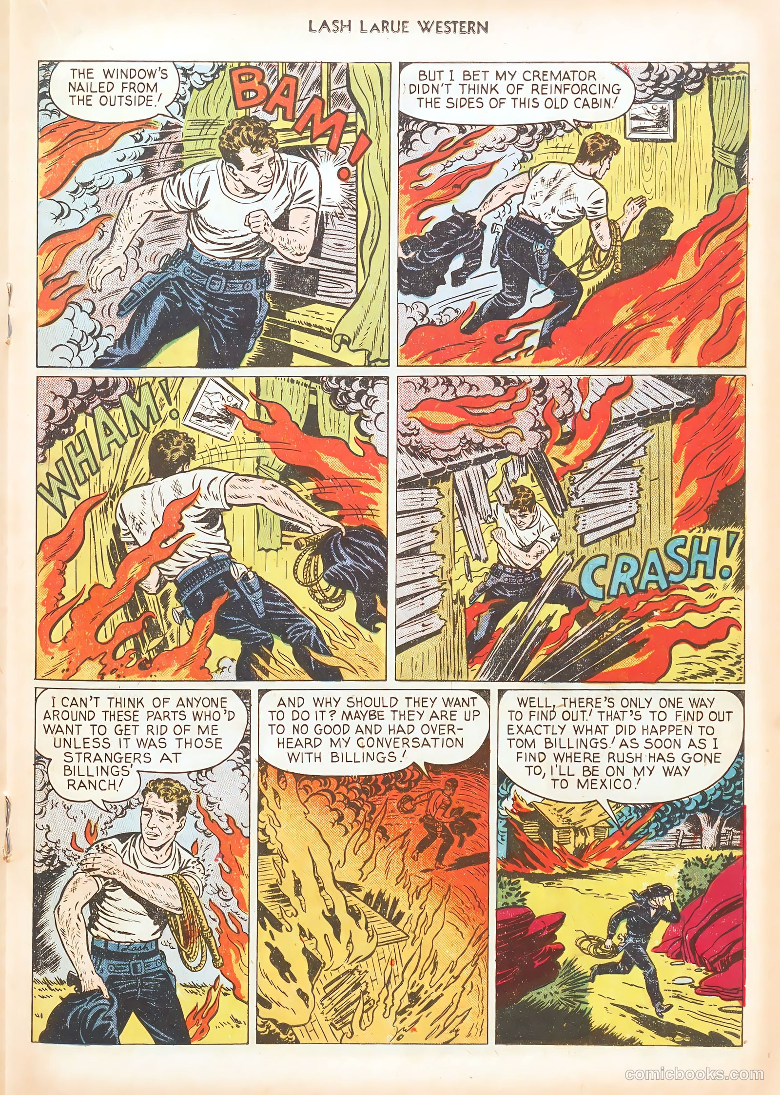 Lash LaRue Western #16 — page 19 of 36