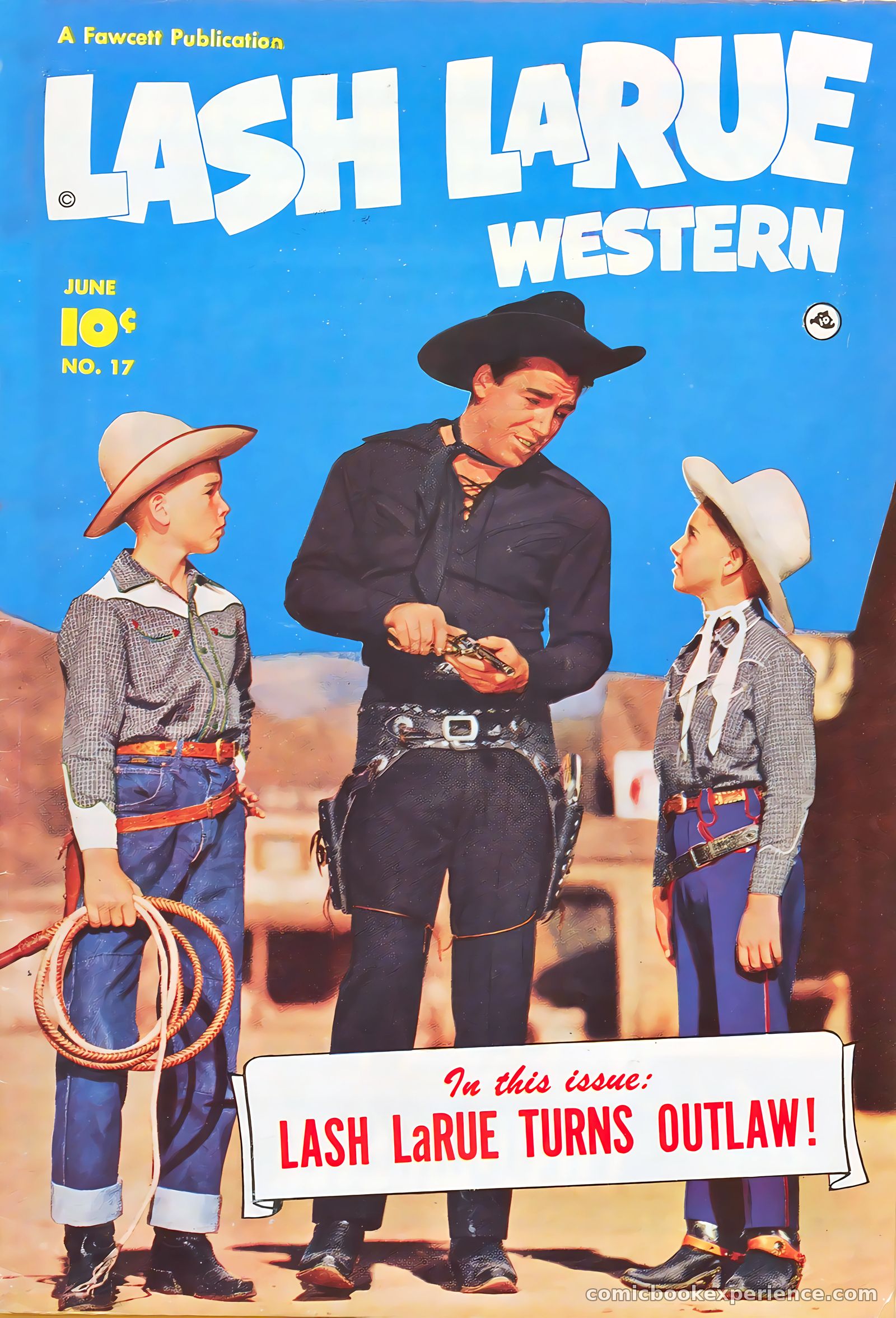 Lash LaRue Western #17 — page 1 of 36