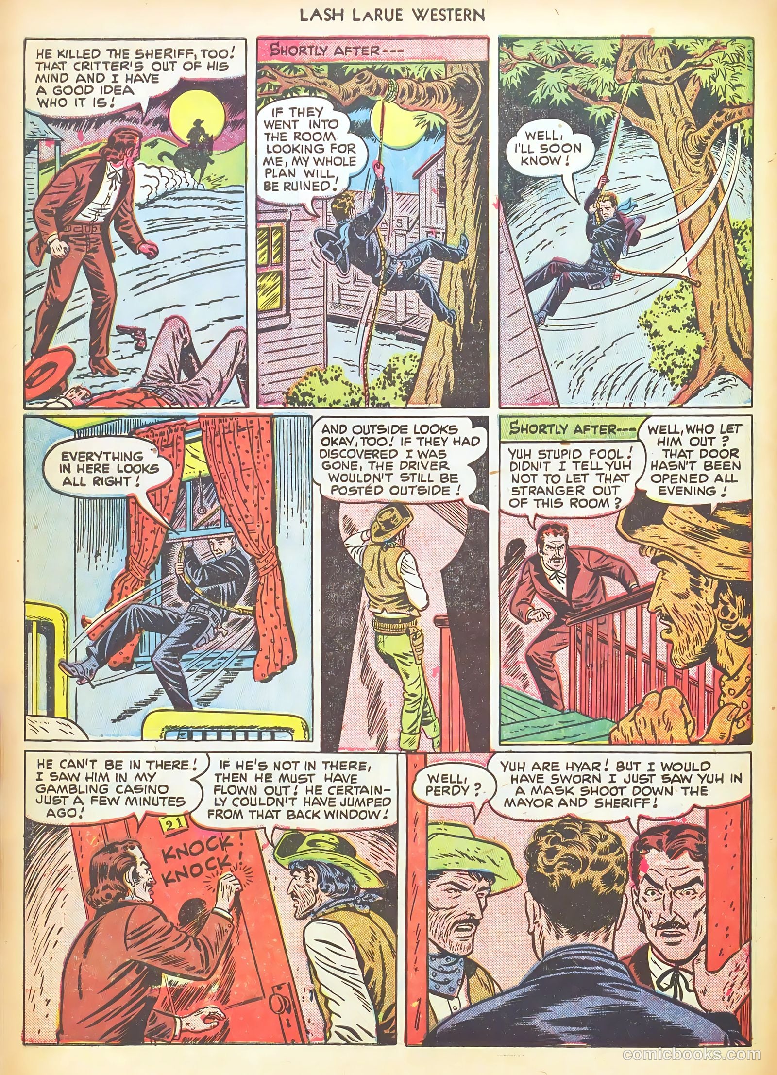 Lash LaRue Western #17 — page 10 of 36
