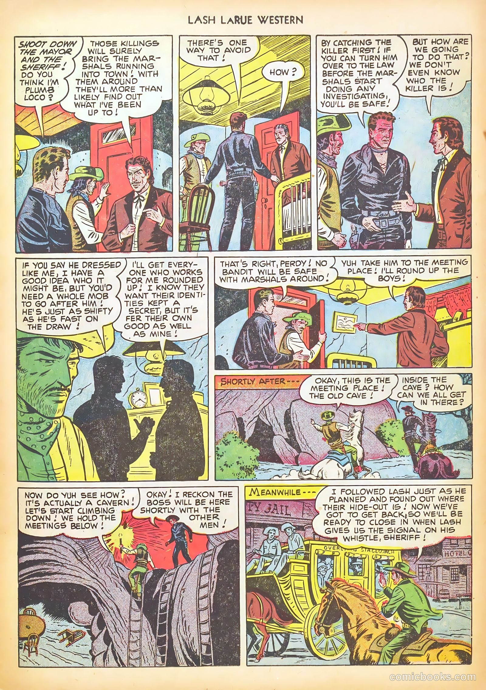 Lash LaRue Western #17 — page 11 of 36