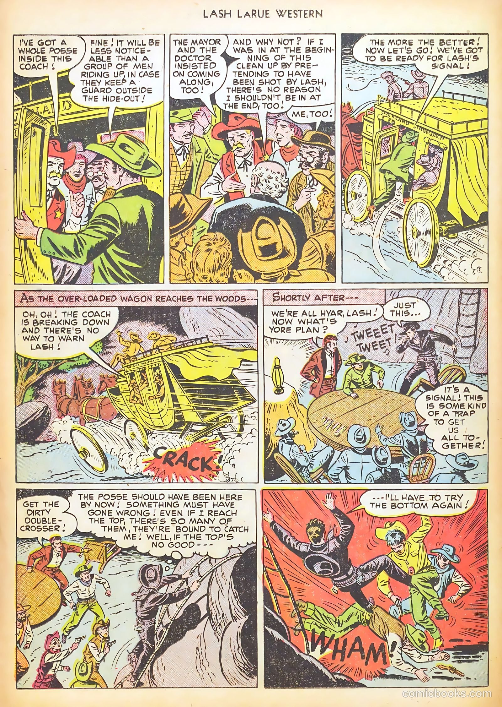 Lash LaRue Western #17 — page 12 of 36