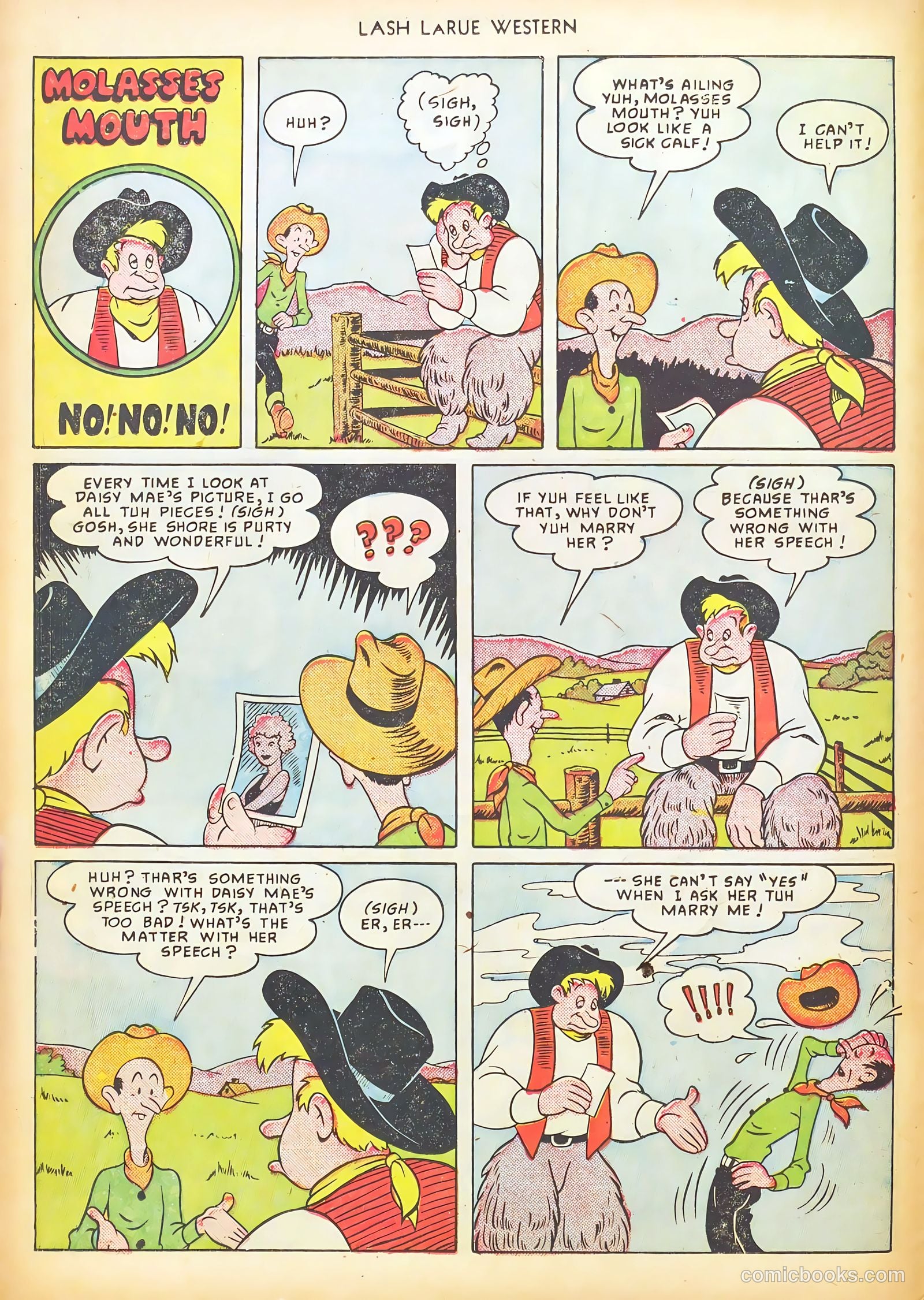 Lash LaRue Western #17 — page 14 of 36