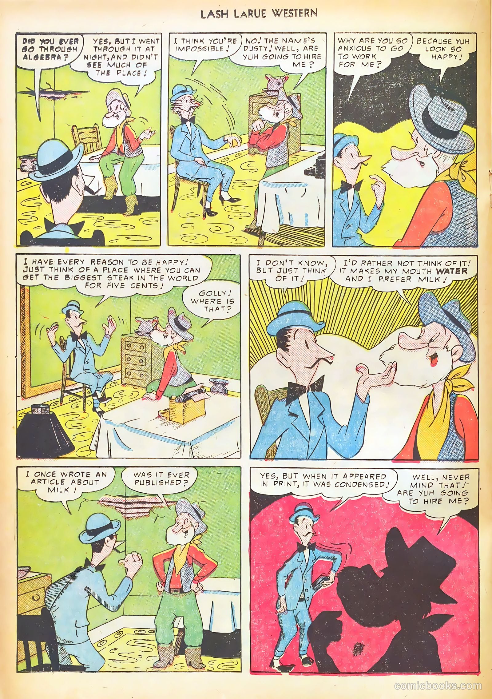 Lash LaRue Western #17 — page 20 of 36